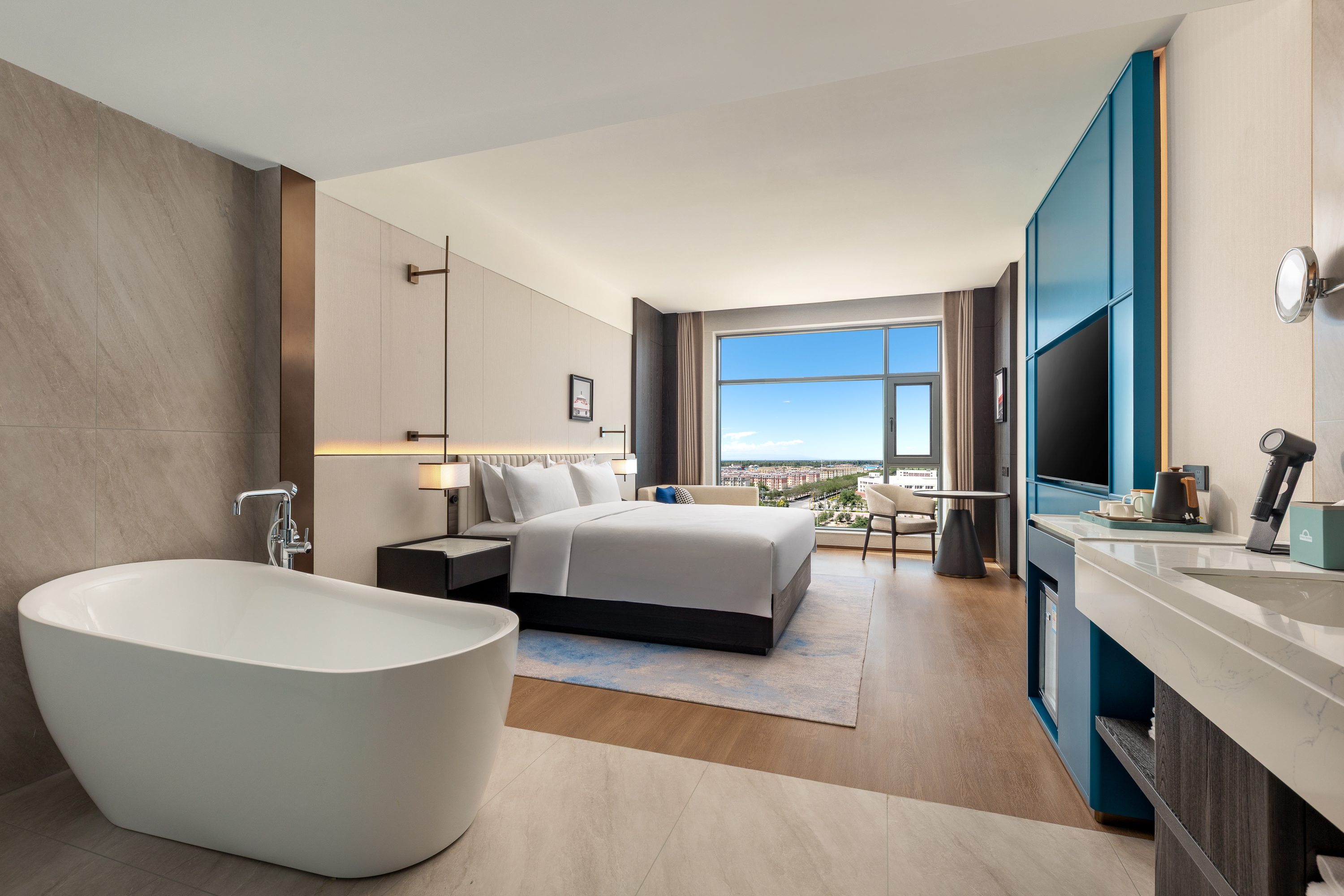 Guest room at the Days Hotel by Wyndham Bortala Jinghe in Jinghe, Other than US/Canada