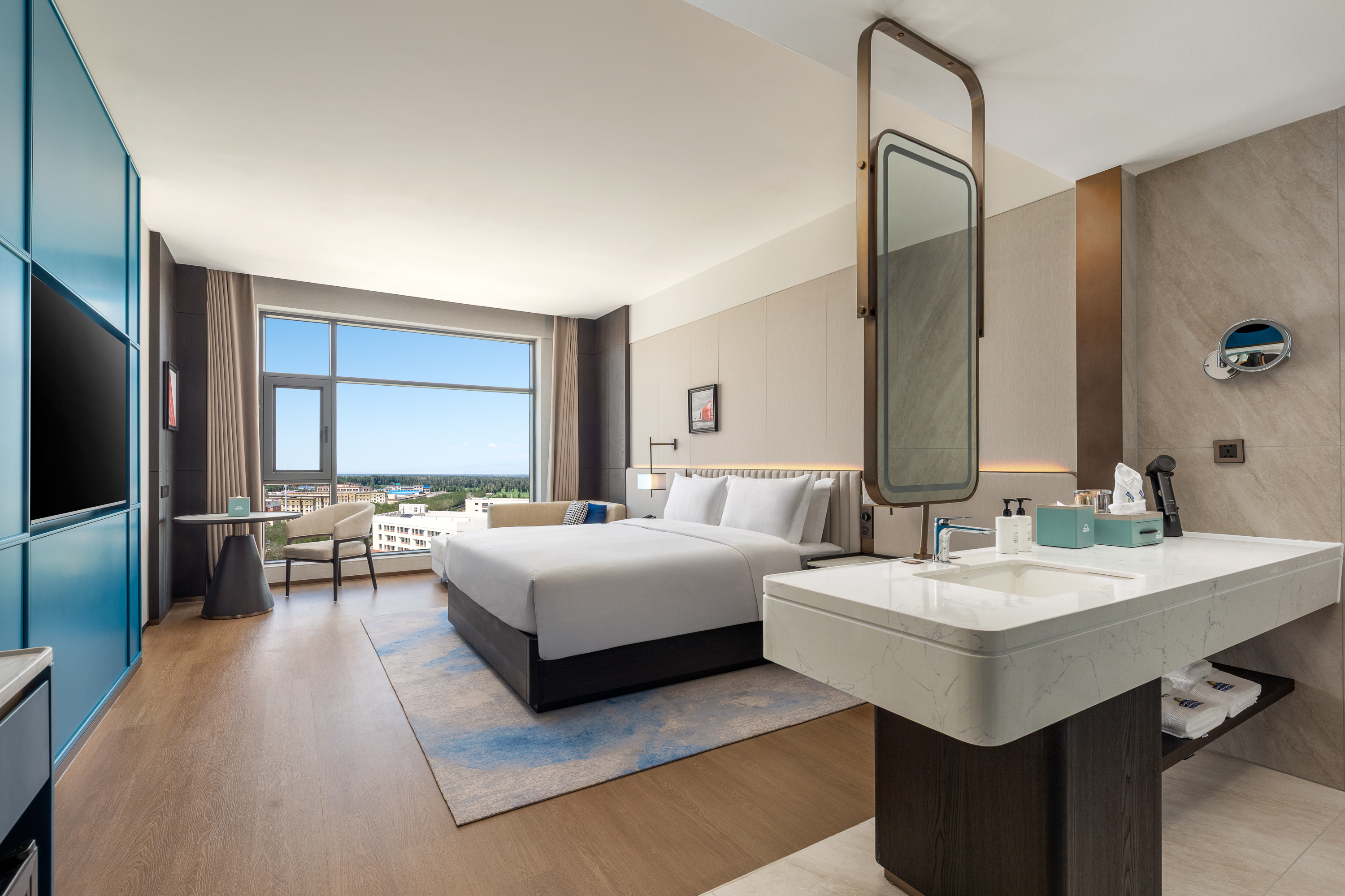 Guest room at the Days Hotel by Wyndham Bortala Jinghe in Jinghe, Other than US/Canada