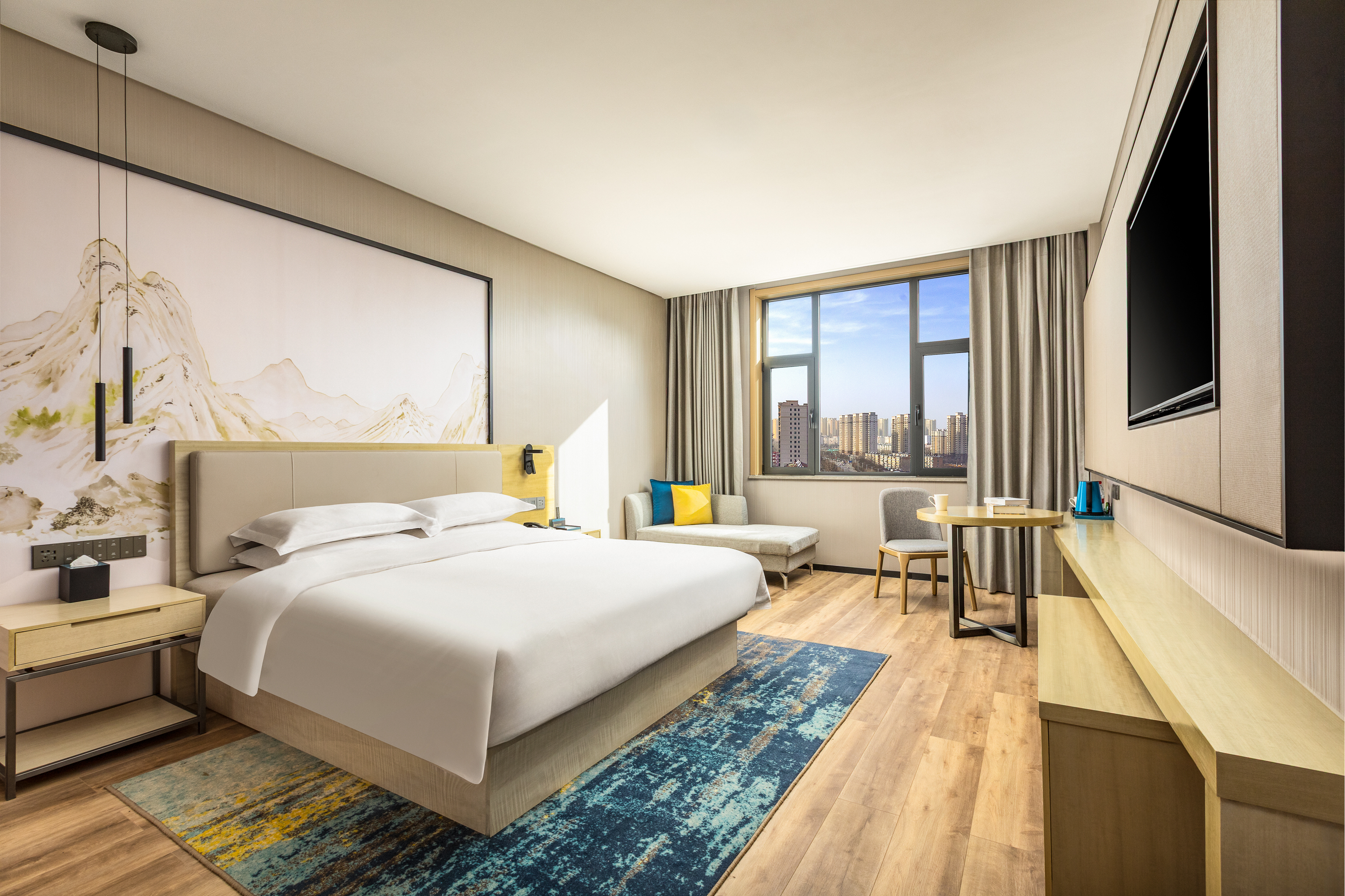 Guest room at the Days Hotel by Wyndham Changzhi Luzhou in Luzhou, Other than US/Canada