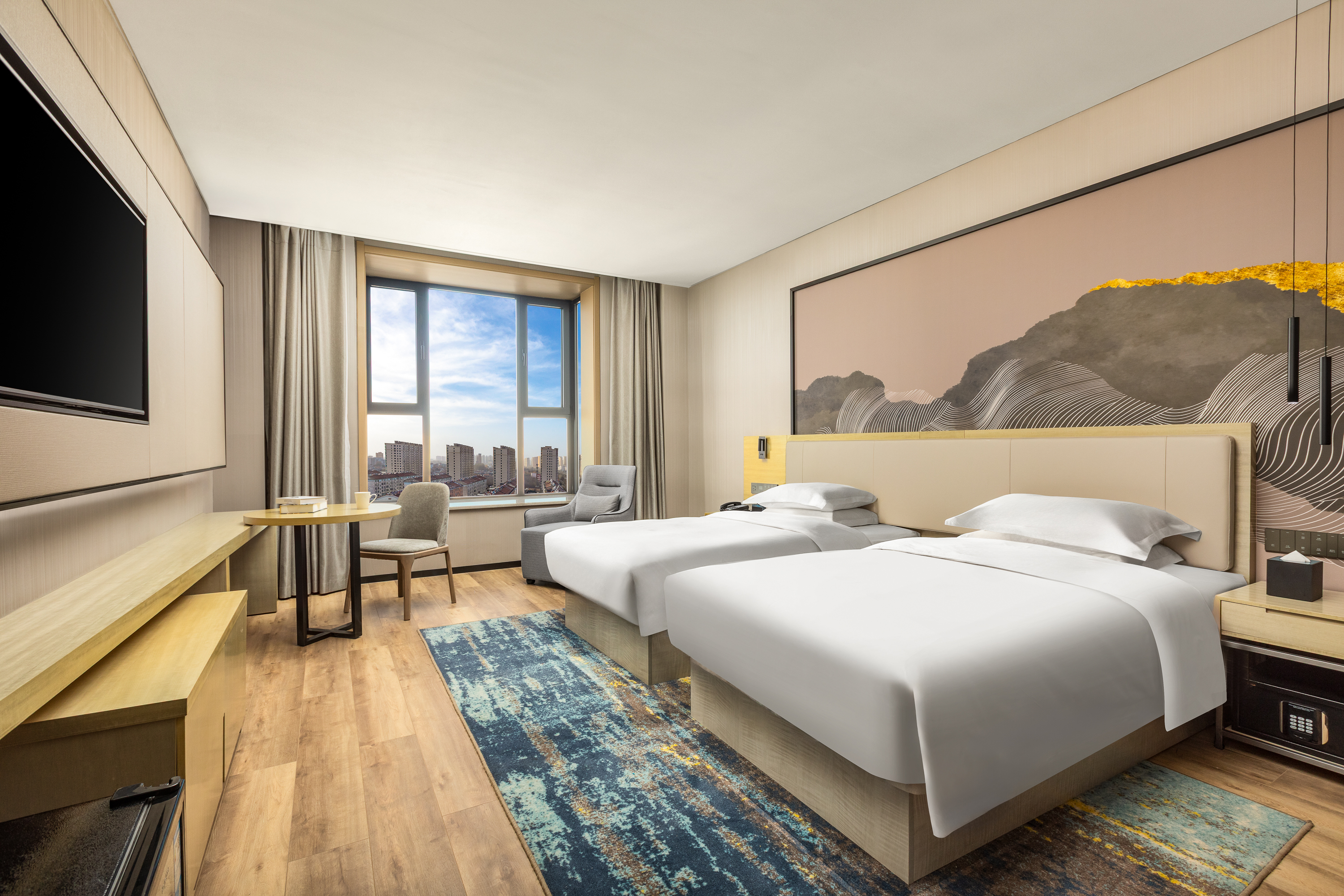 Guest room at the Days Hotel by Wyndham Changzhi Luzhou in Luzhou, Other than US/Canada