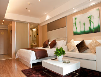 Guest room at the Days Inn by Wyndham Qi Xiu in Nantong, Other than US/Canada