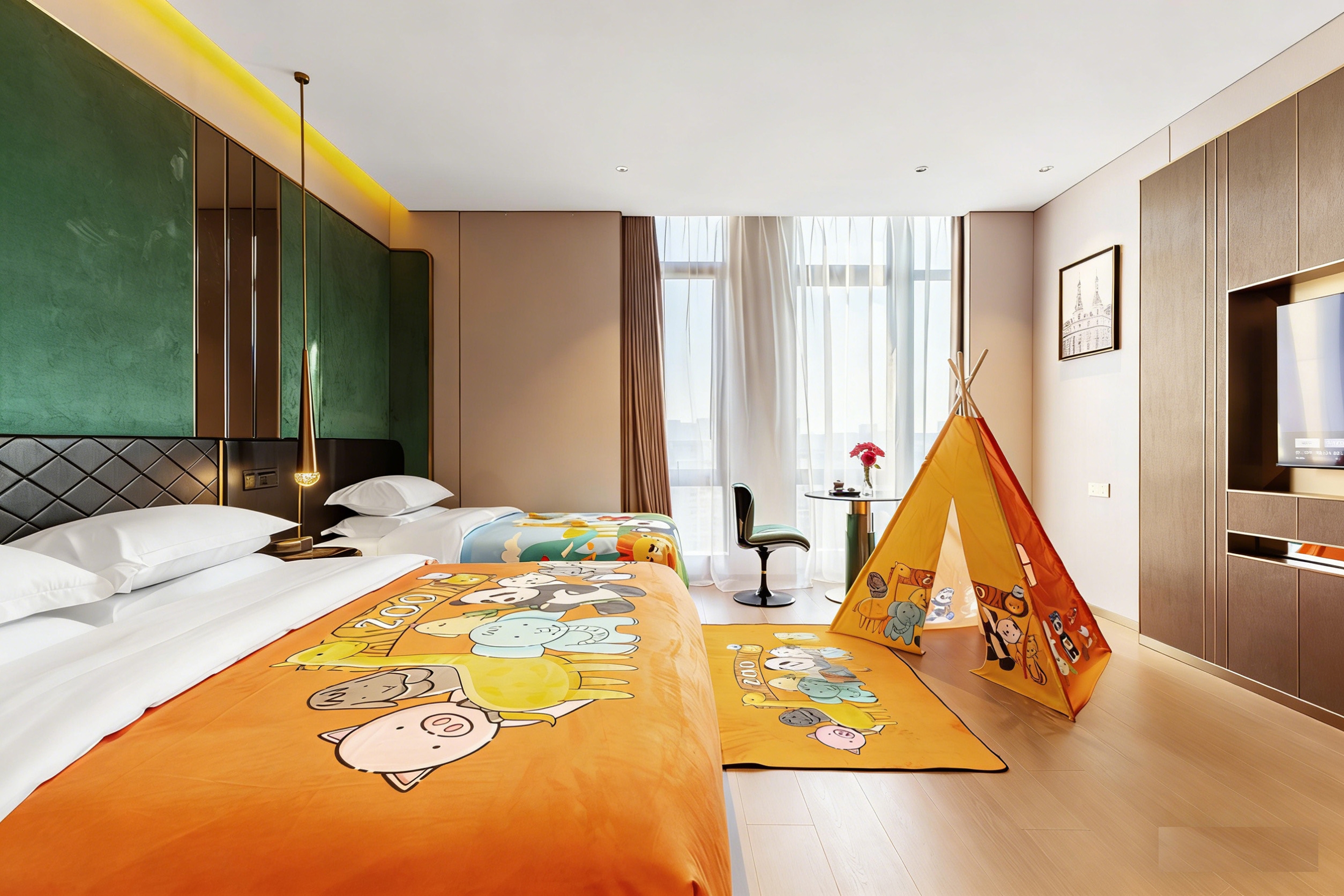 Guest room at the Days Hotel by Wyndham Shantou Longhu in Shantou, Other than US/Canada