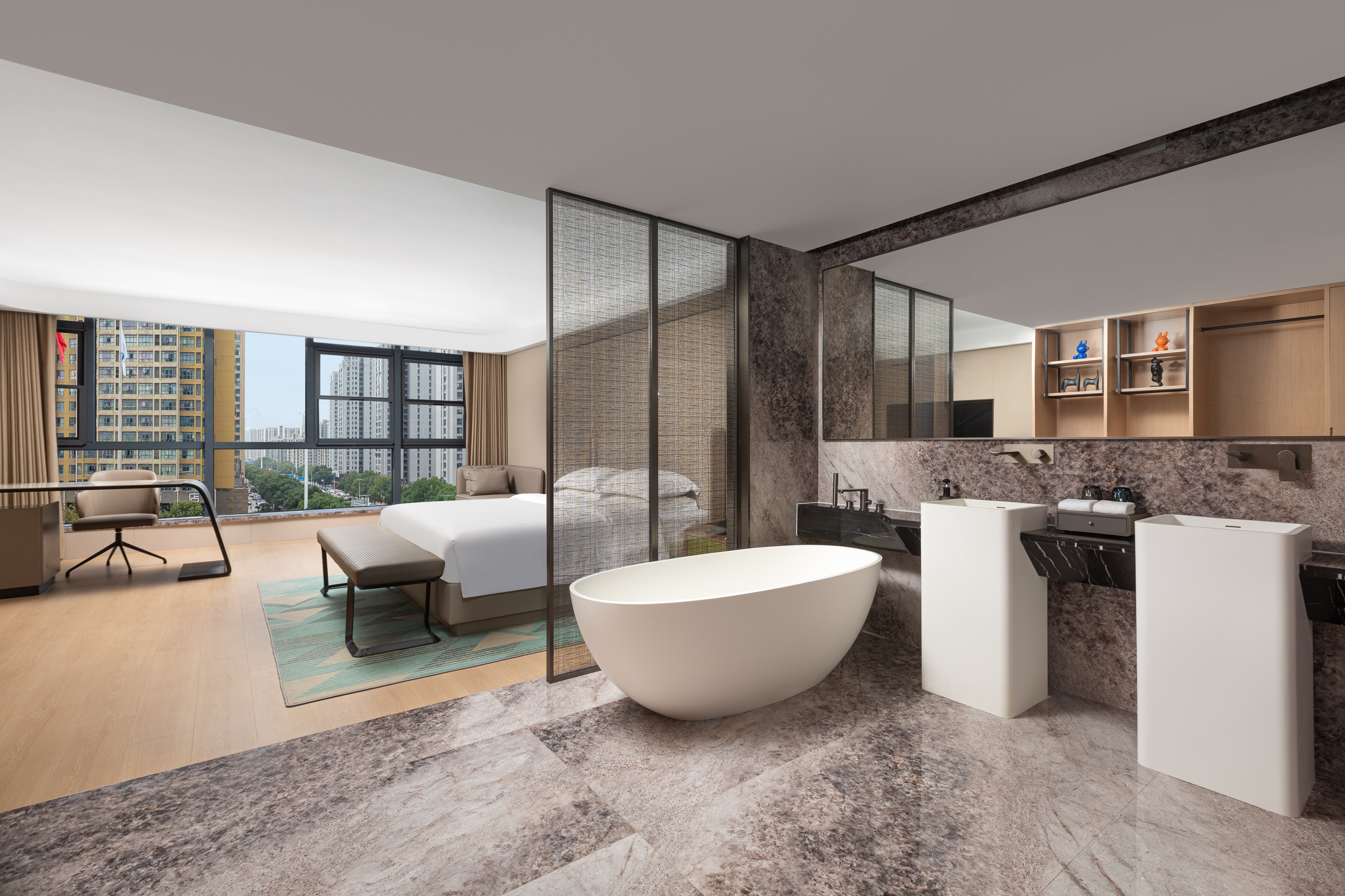 Guest room at the Days Hotel by Wyndham Taizhou Sanmen in Taizhou, Other than US/Canada