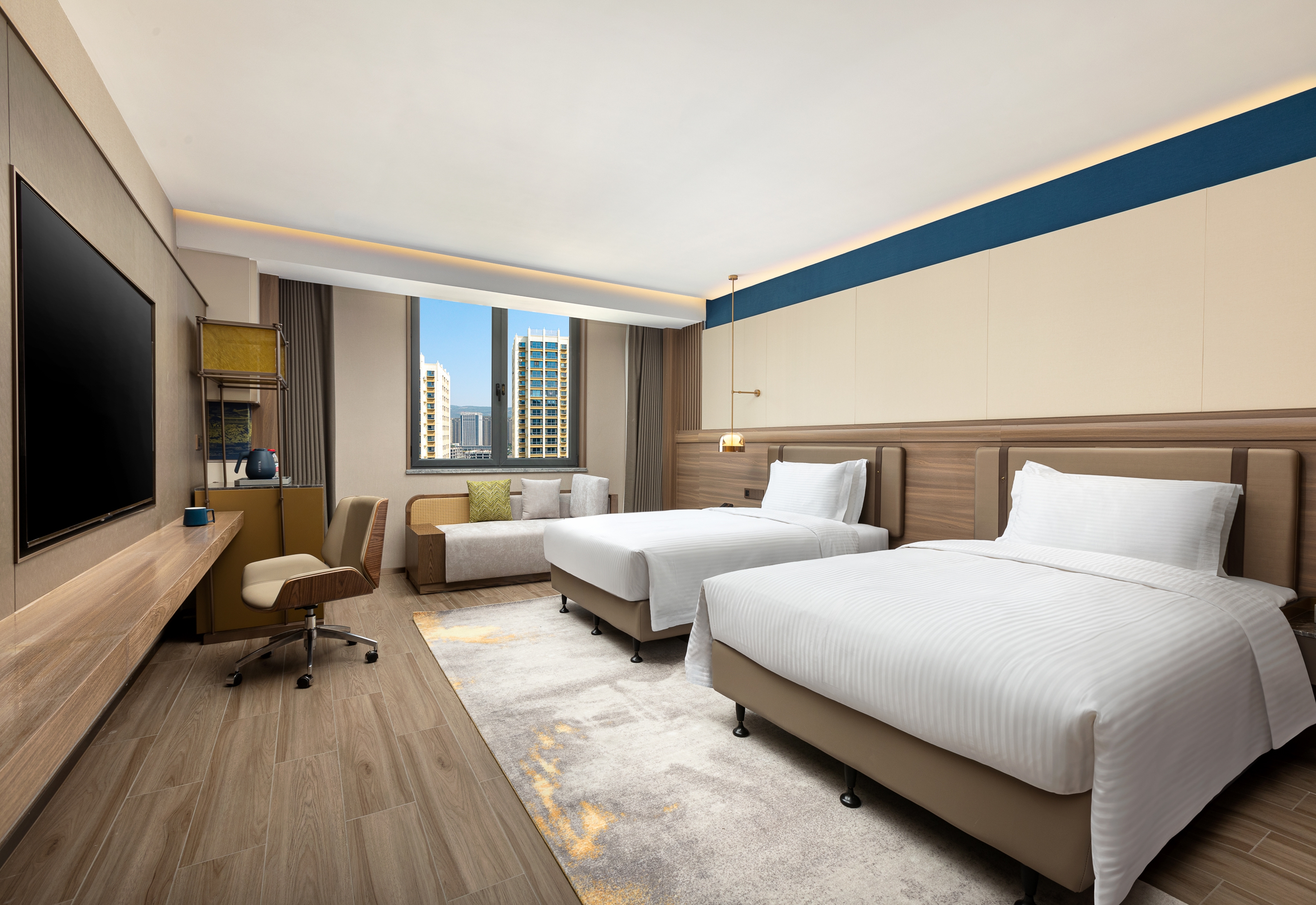 Guest room at the Days Hotel by Wyndham Tianshui Qinzhou in Tianshui, Other than US/Canada