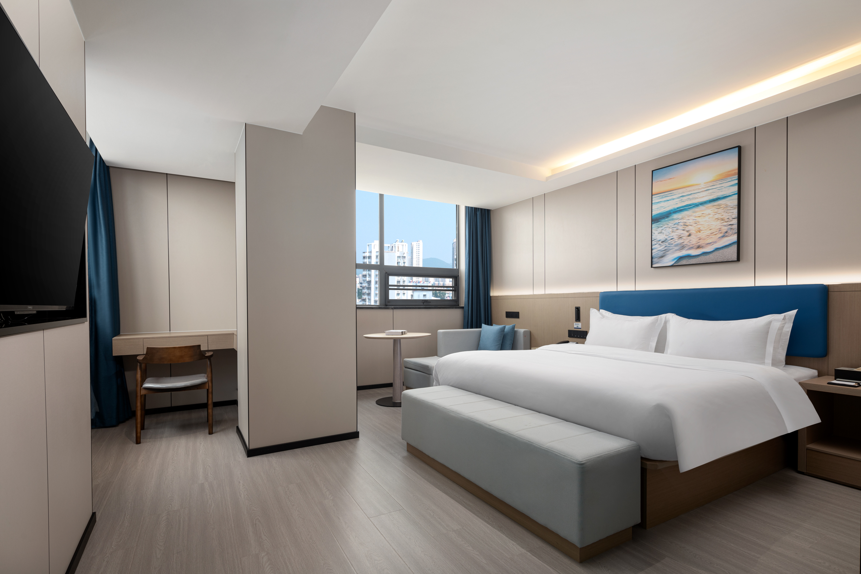 Guest room at the Days Inn by Wyndham Xuzhou Gulou in Xuzhou, Other than US/Canada