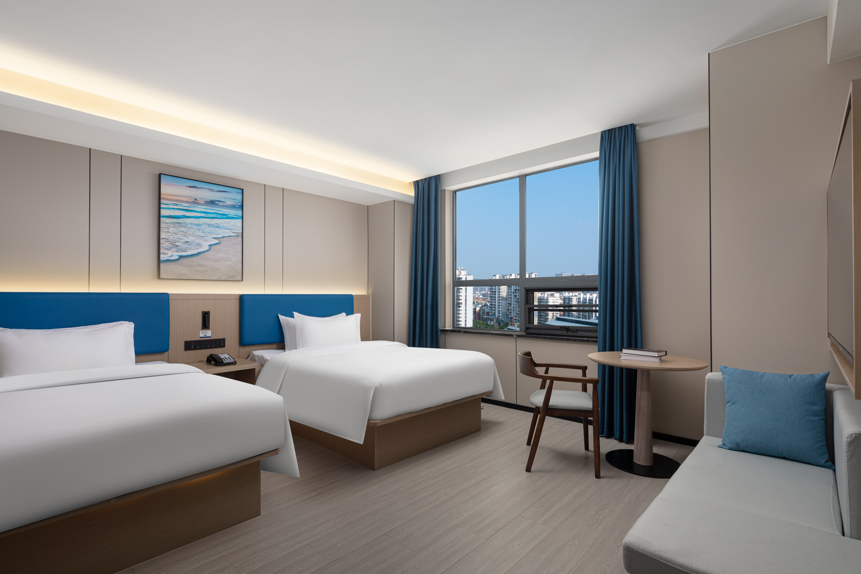 Guest room at the Days Inn by Wyndham Xuzhou Gulou in Xuzhou, Other than US/Canada