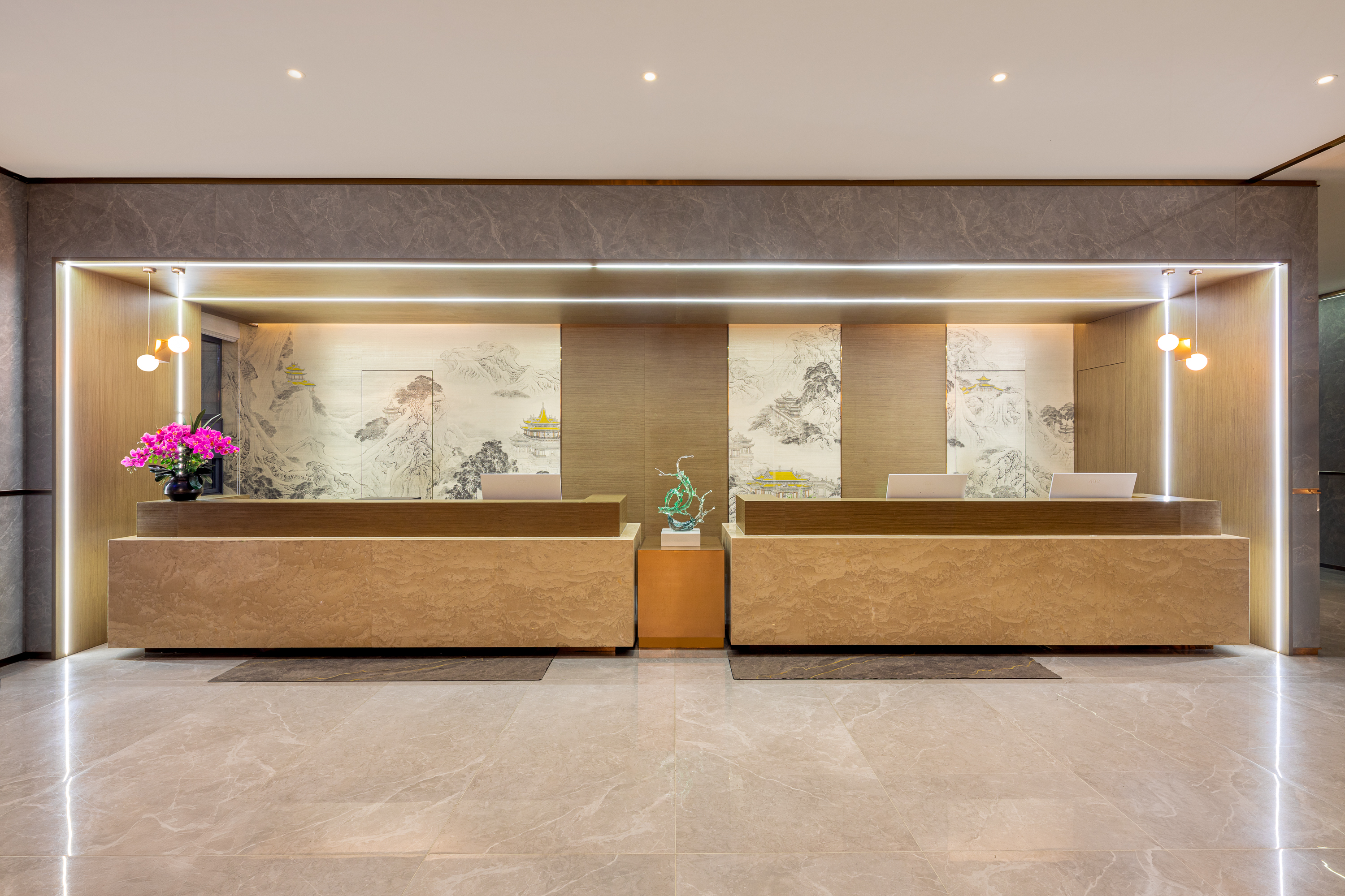 Days Hotel by Wyndham Yancheng Hi-tech Park reception in Yancheng, Other than US/Canada