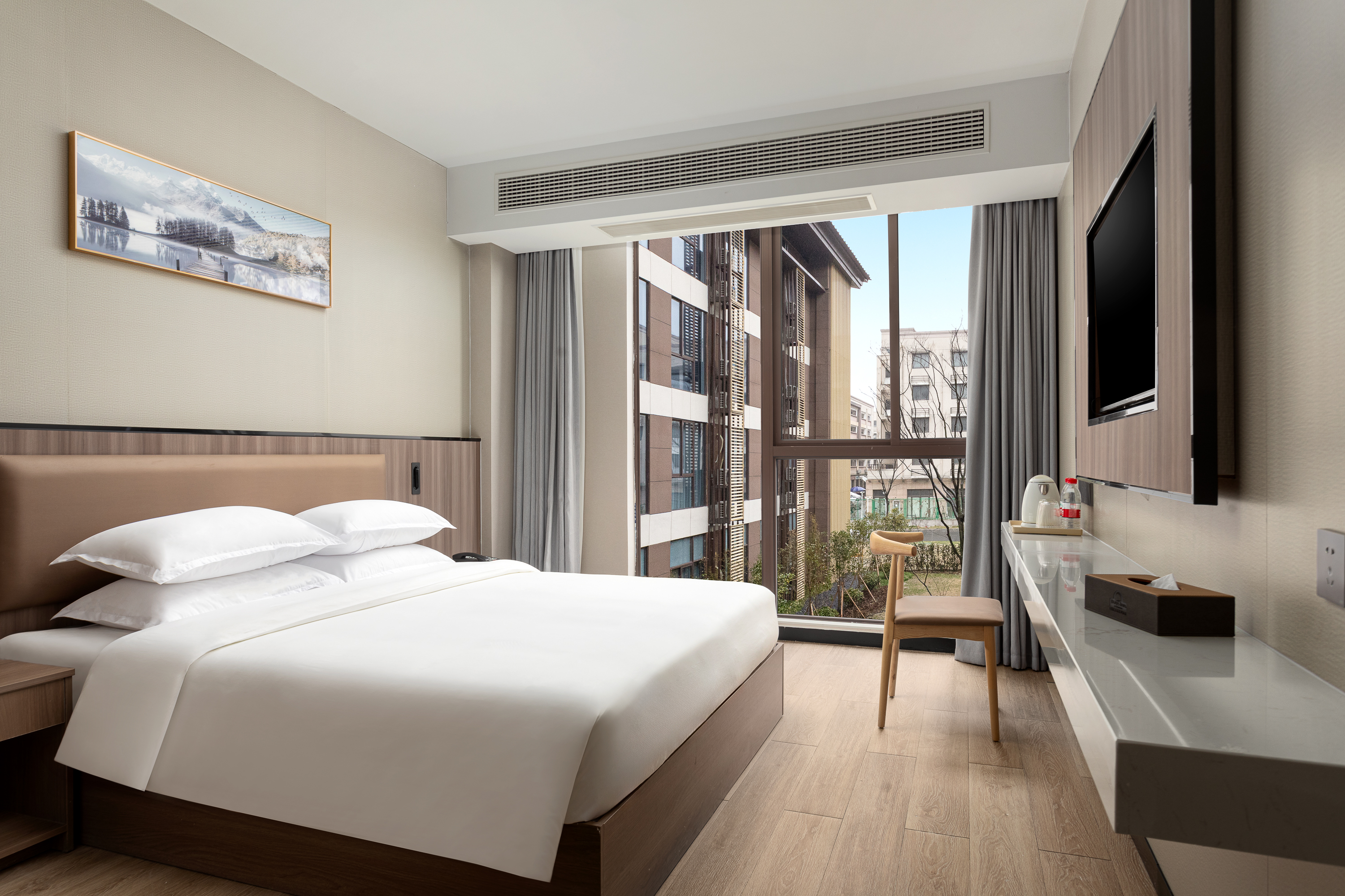 Guest room at the Days Inn by Wyndham Yangzhou Guangling in Yangzhou, Other than US/Canada