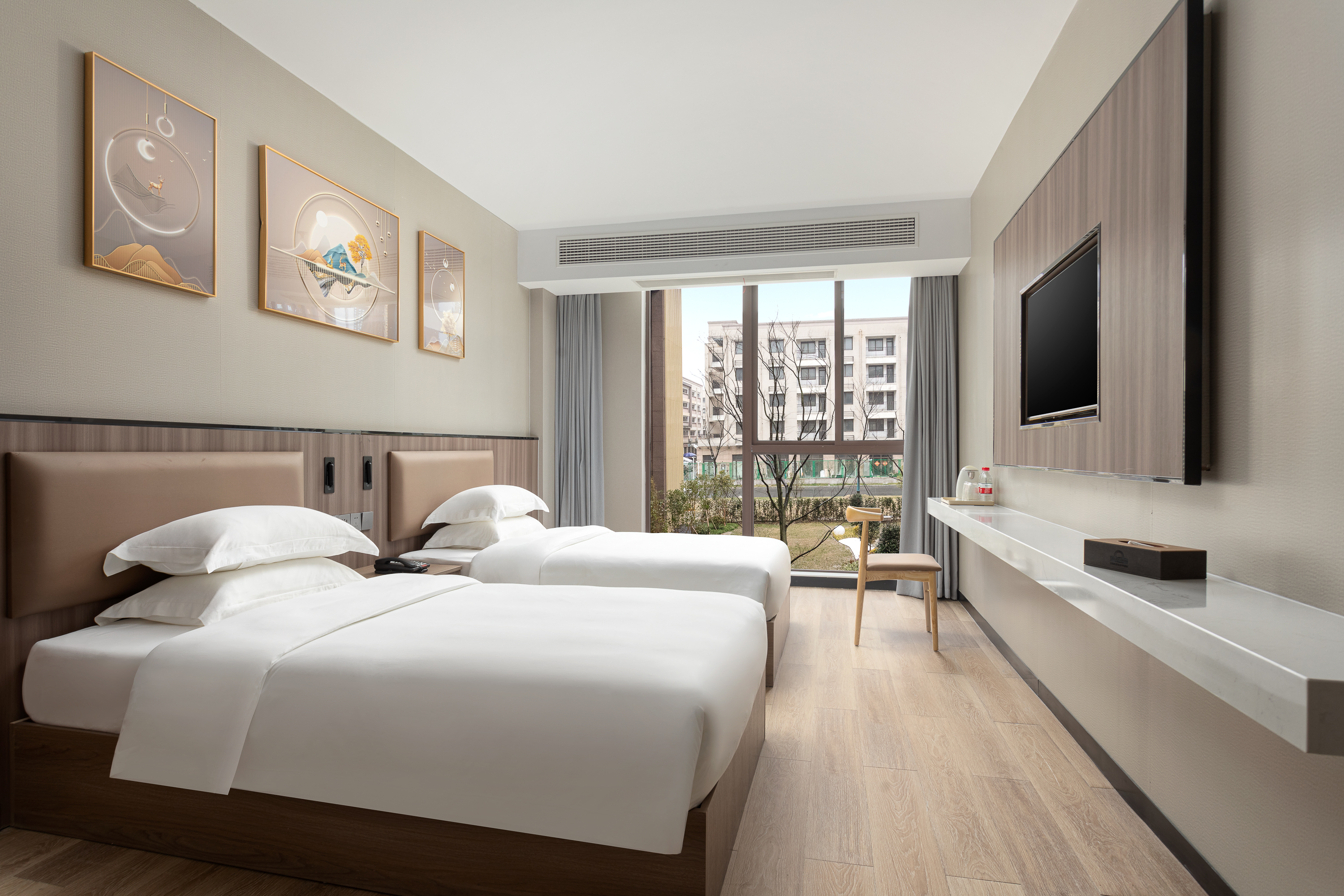 Guest room at the Days Inn by Wyndham Yangzhou Guangling in Yangzhou, Other than US/Canada