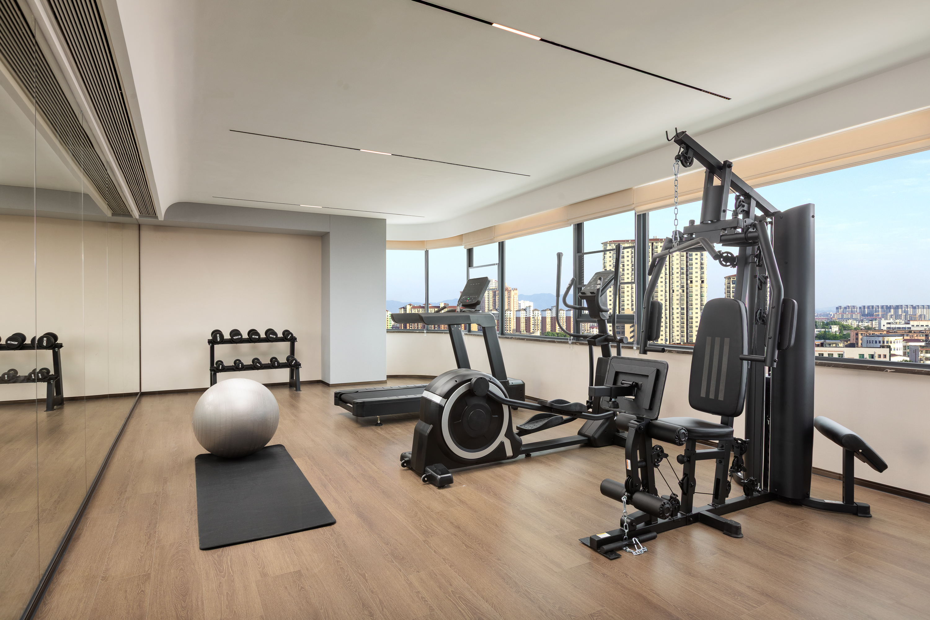 Fitness room at Days Hotel by Wyndham Yichun Gaoan in Yichun, Other than US/Canada