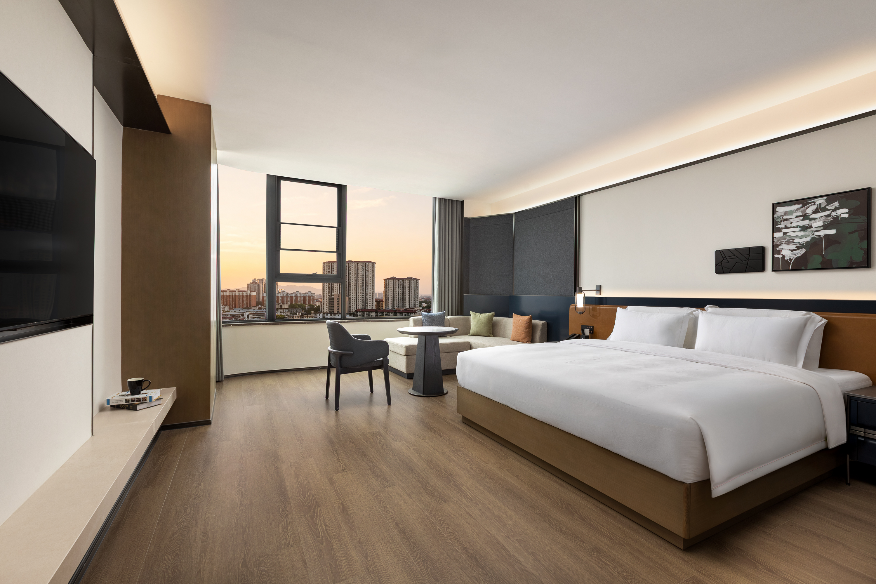 Guest room at the Days Hotel by Wyndham Yichun Gaoan in Yichun, Other than US/Canada
