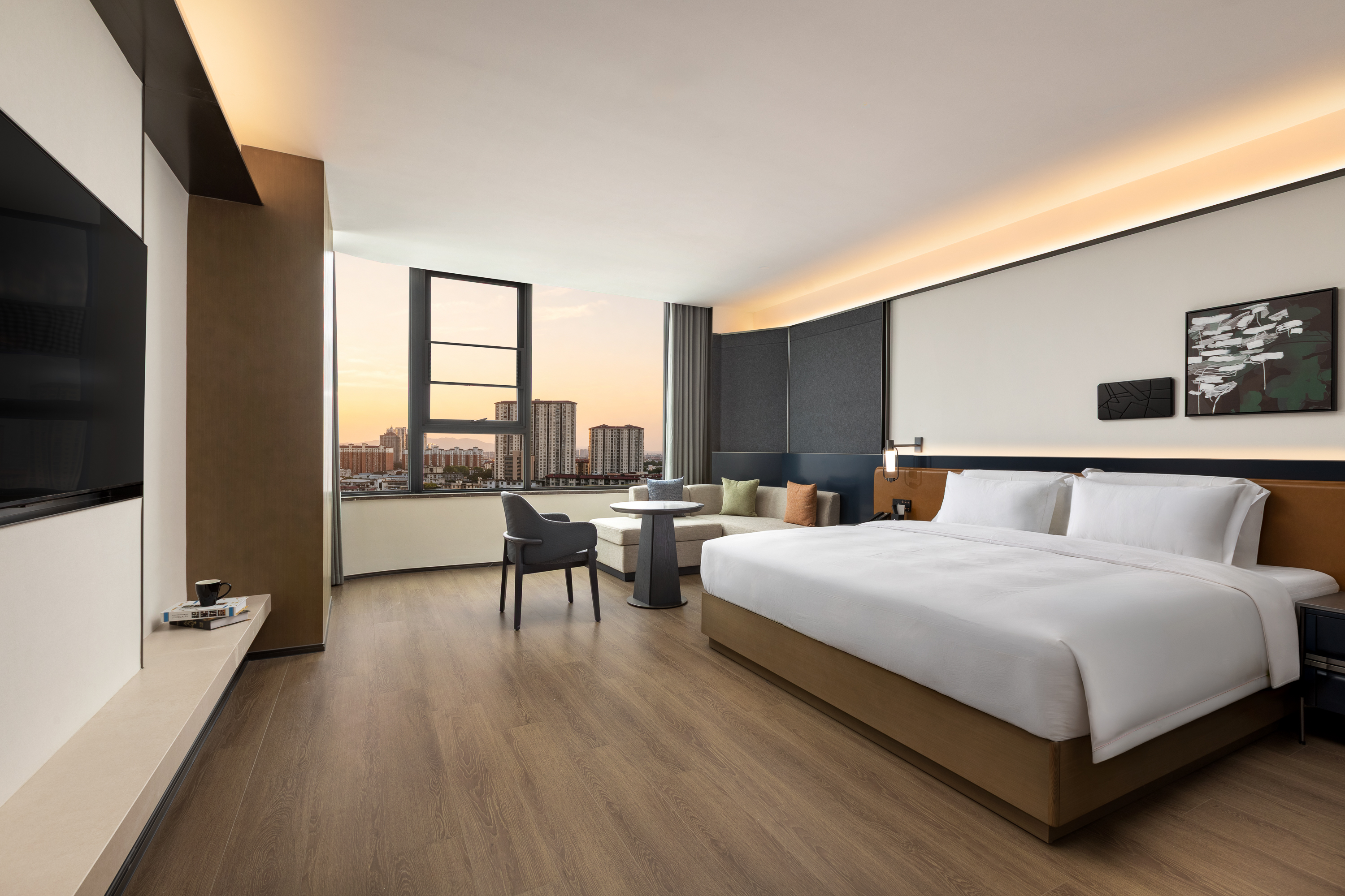 Guest room at the Days Hotel by Wyndham Yichun Gaoan in Yichun, Other than US/Canada