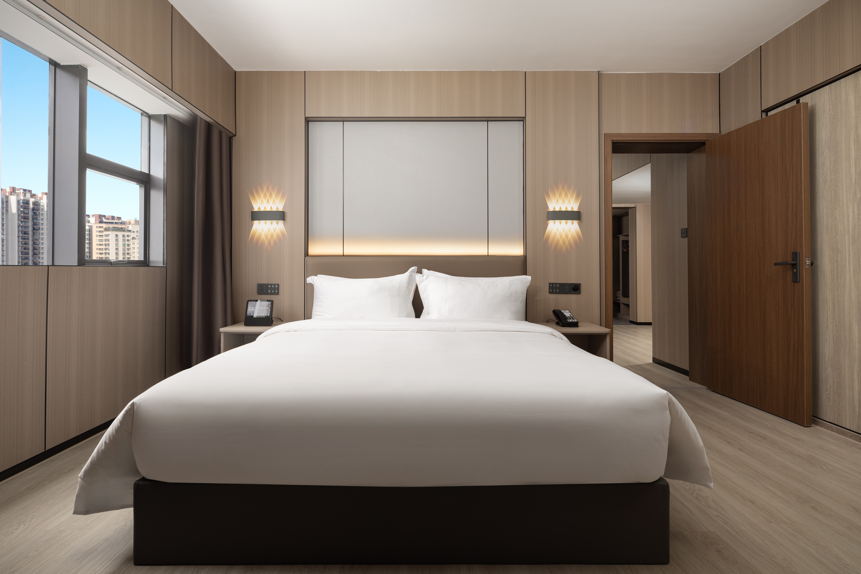 Guest room at the Days Inn by Wyndham Zhanjiang Economic Development Zone in Zhanjiang, Other than US/Canada