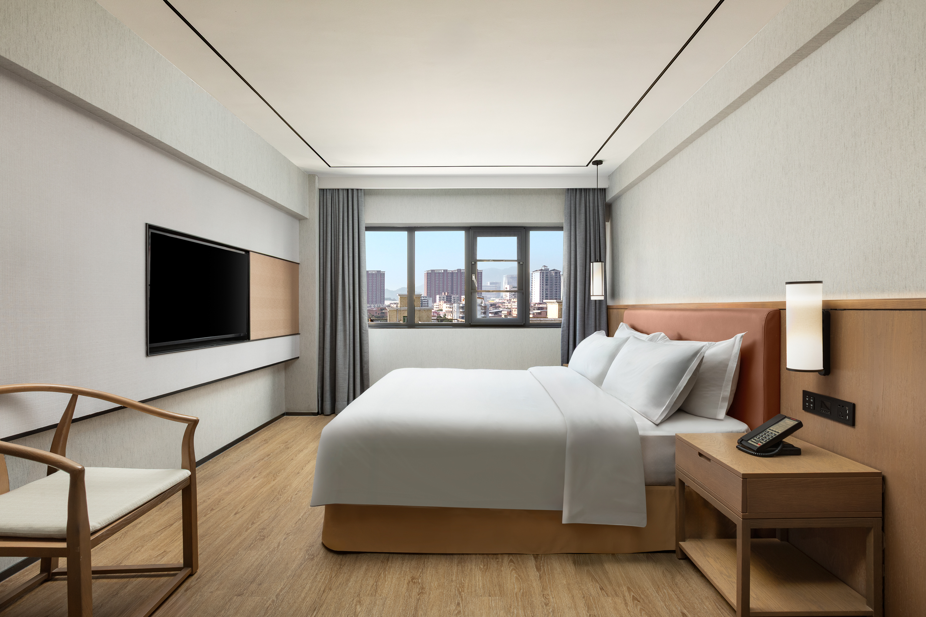 Guest room at the Days Inn by Wyndham Qinglv North Road in Zhuhai, Other than US/Canada