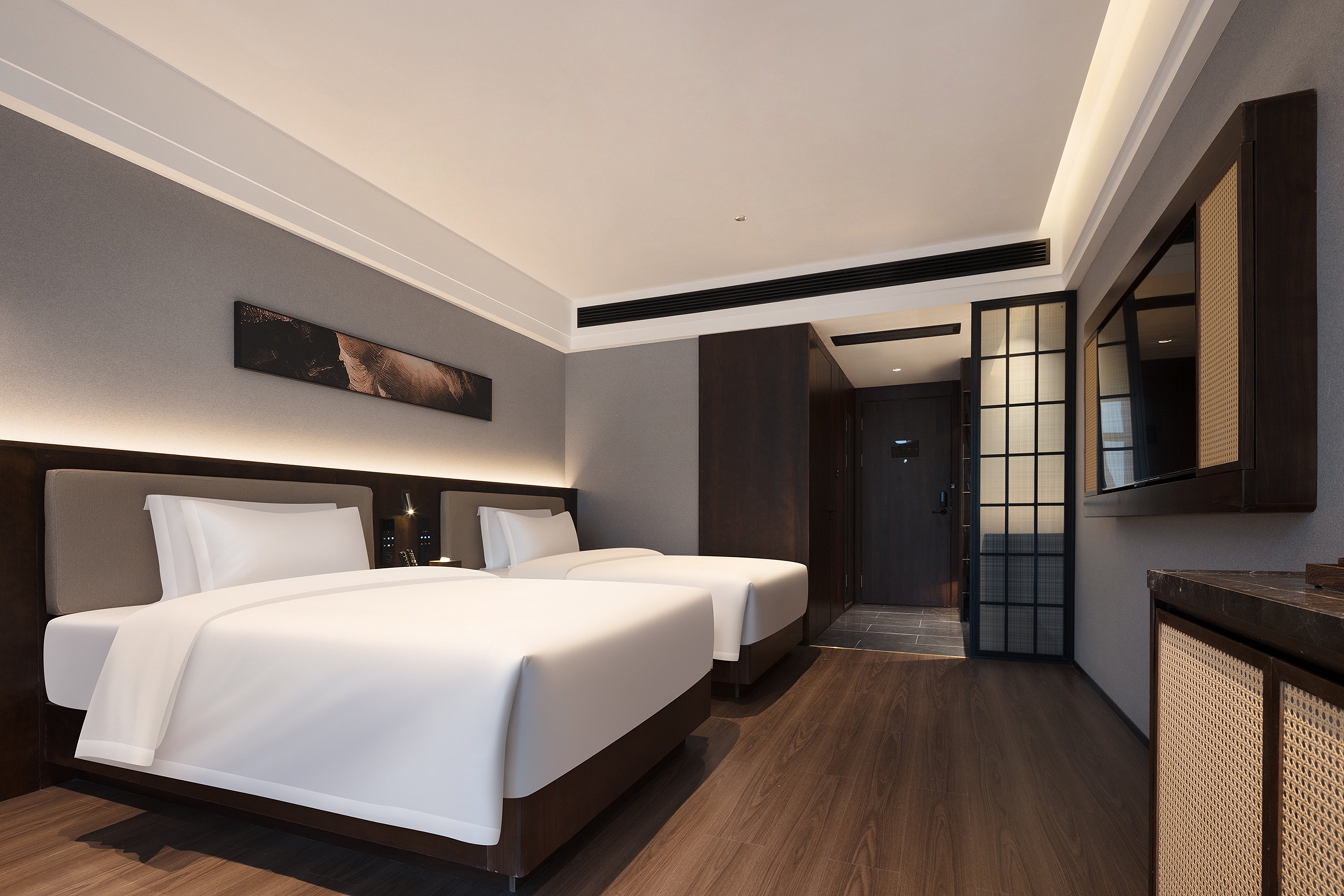 Guest room at the Days Hotel by Wyndham Zhuzhou Shifeng in Zhuzhou, Other than US/Canada