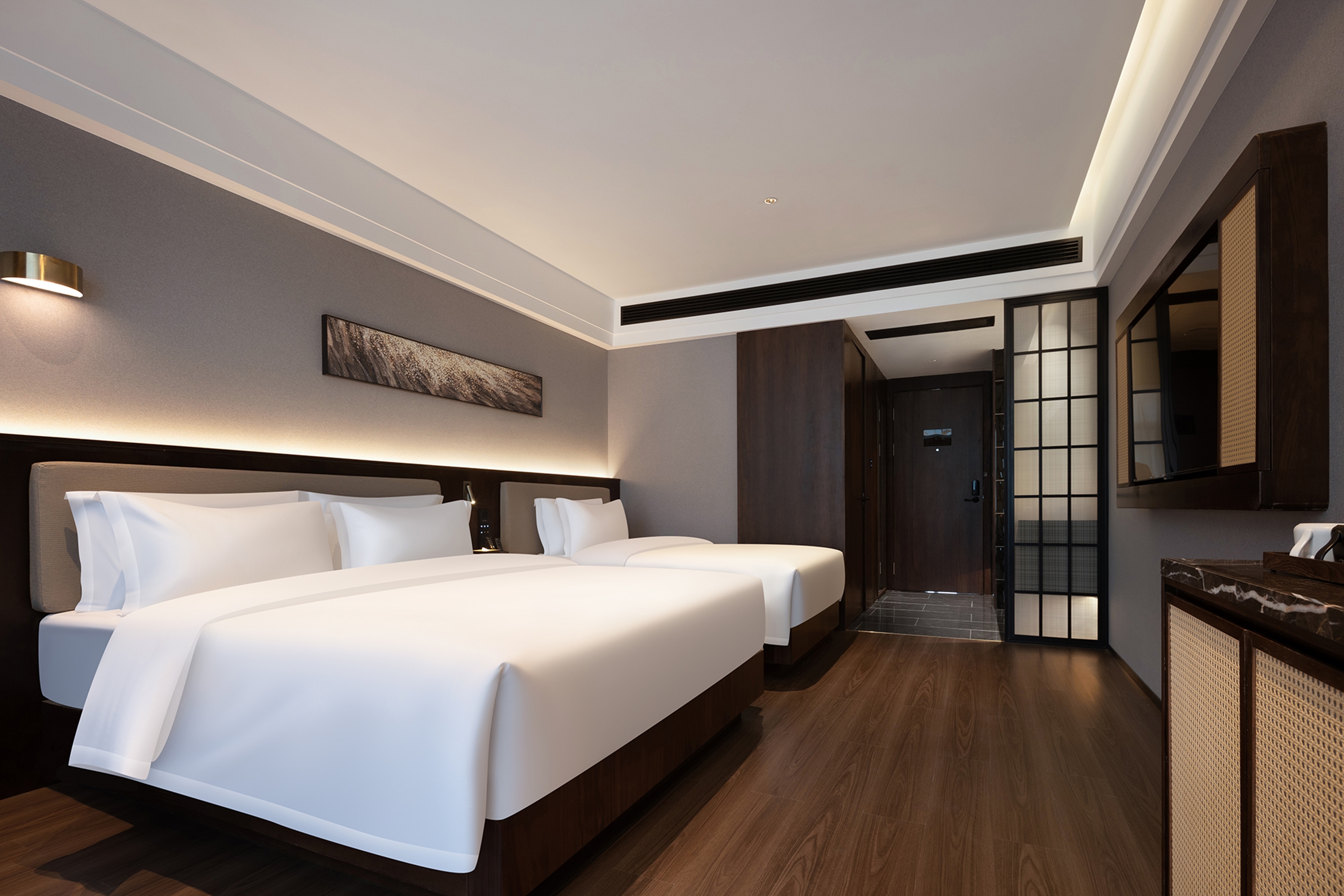 Guest room at the Days Hotel by Wyndham Zhuzhou Shifeng in Zhuzhou, Other than US/Canada
