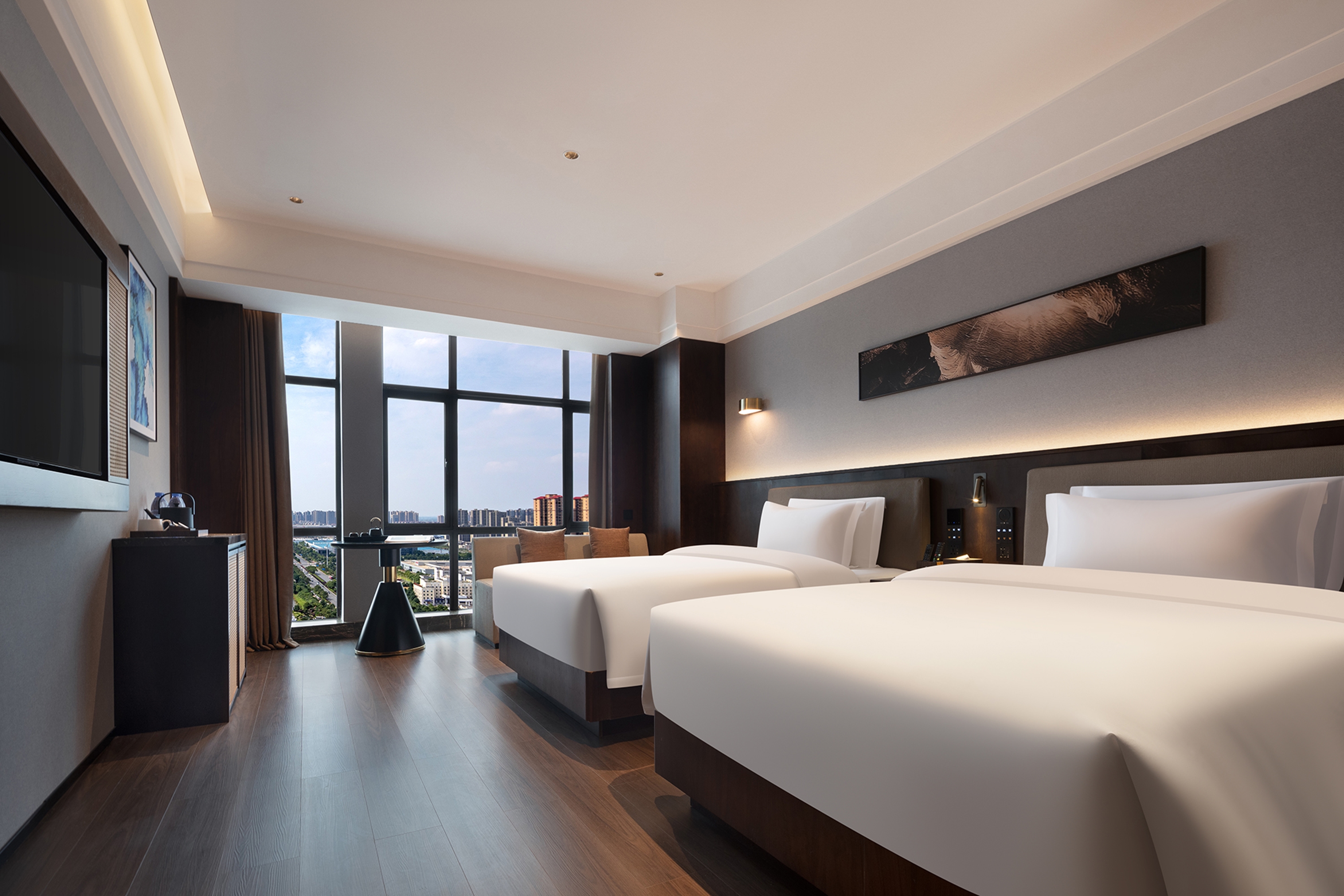 Guest room at the Days Hotel by Wyndham Zhuzhou Shifeng in Zhuzhou, Other than US/Canada