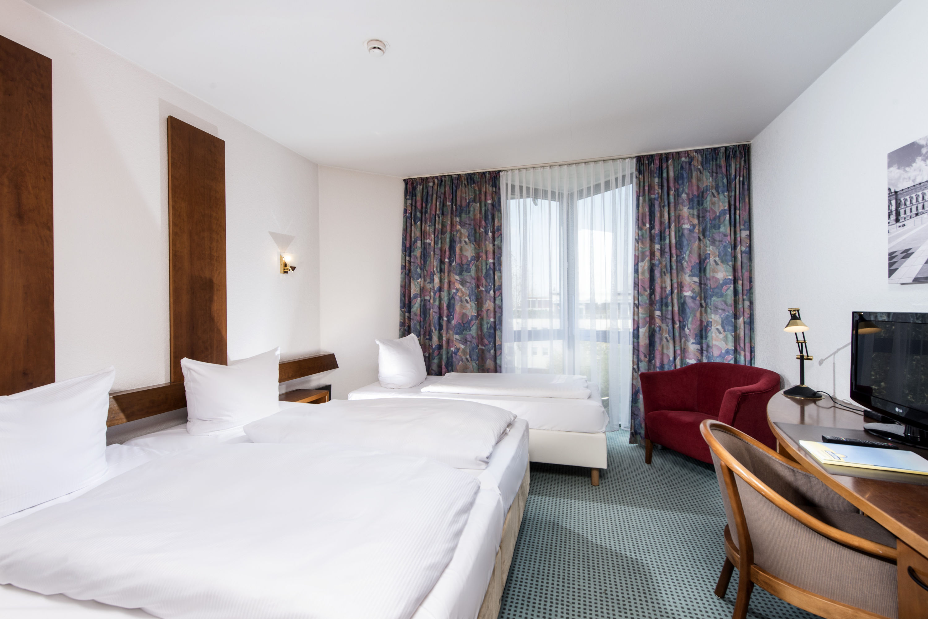 Guest room at the Days Inn by Wyndham Leipzig Messe in Leipzig, Other than US/Canada