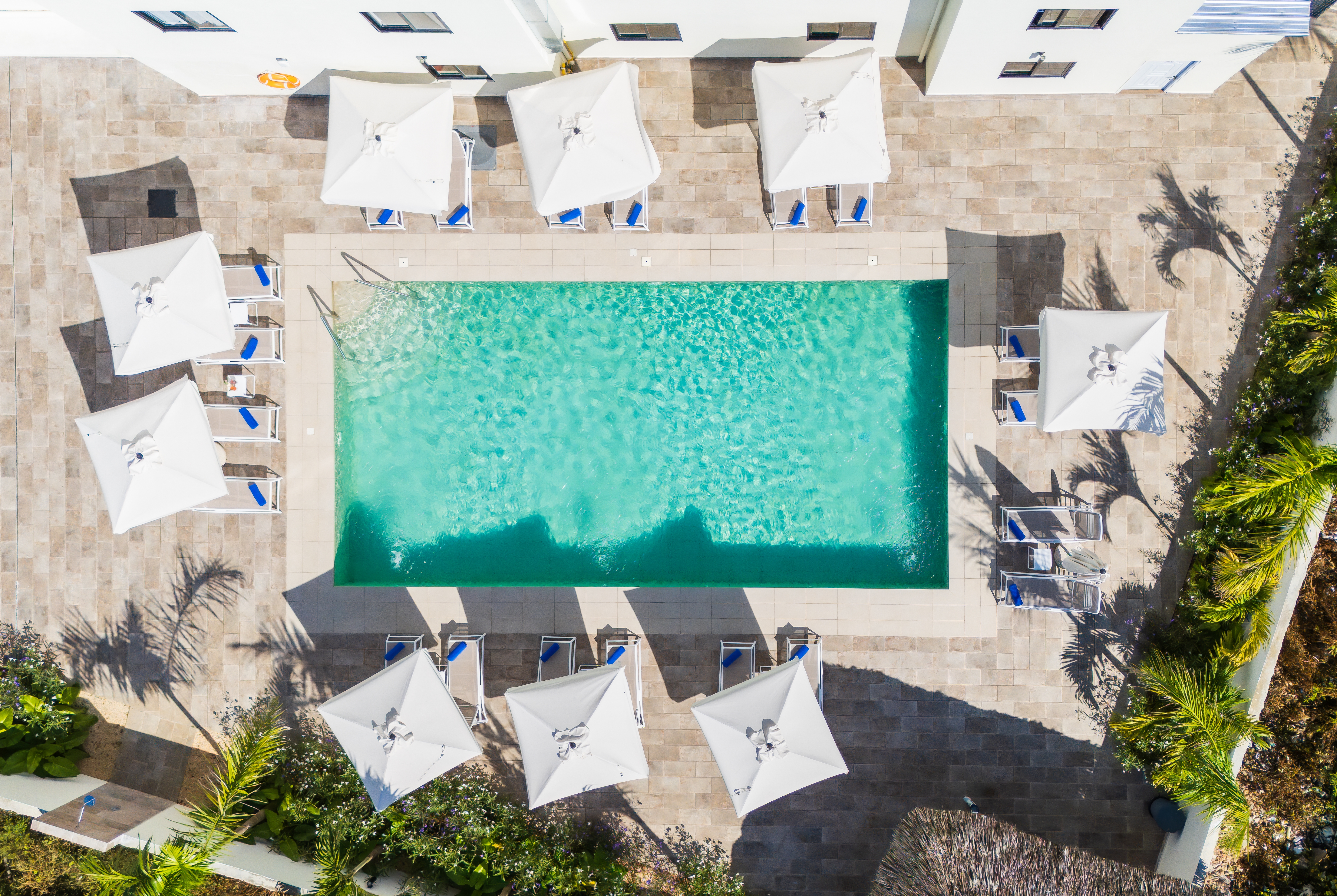 Pool aerial view image at the Days Inn by Wyndham Juan Dolio in Juan Dolio, Other than US/Canada