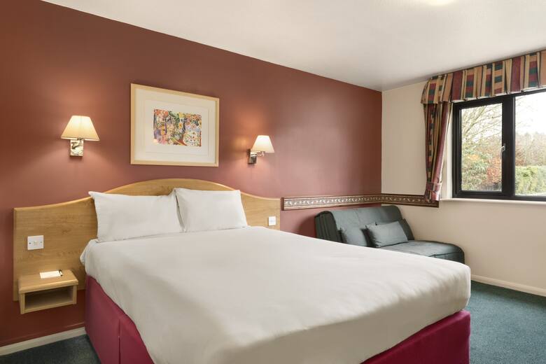 Guest room at the Days Inn Michaelwood M5 in Gloucestershire, Other than US/Canada