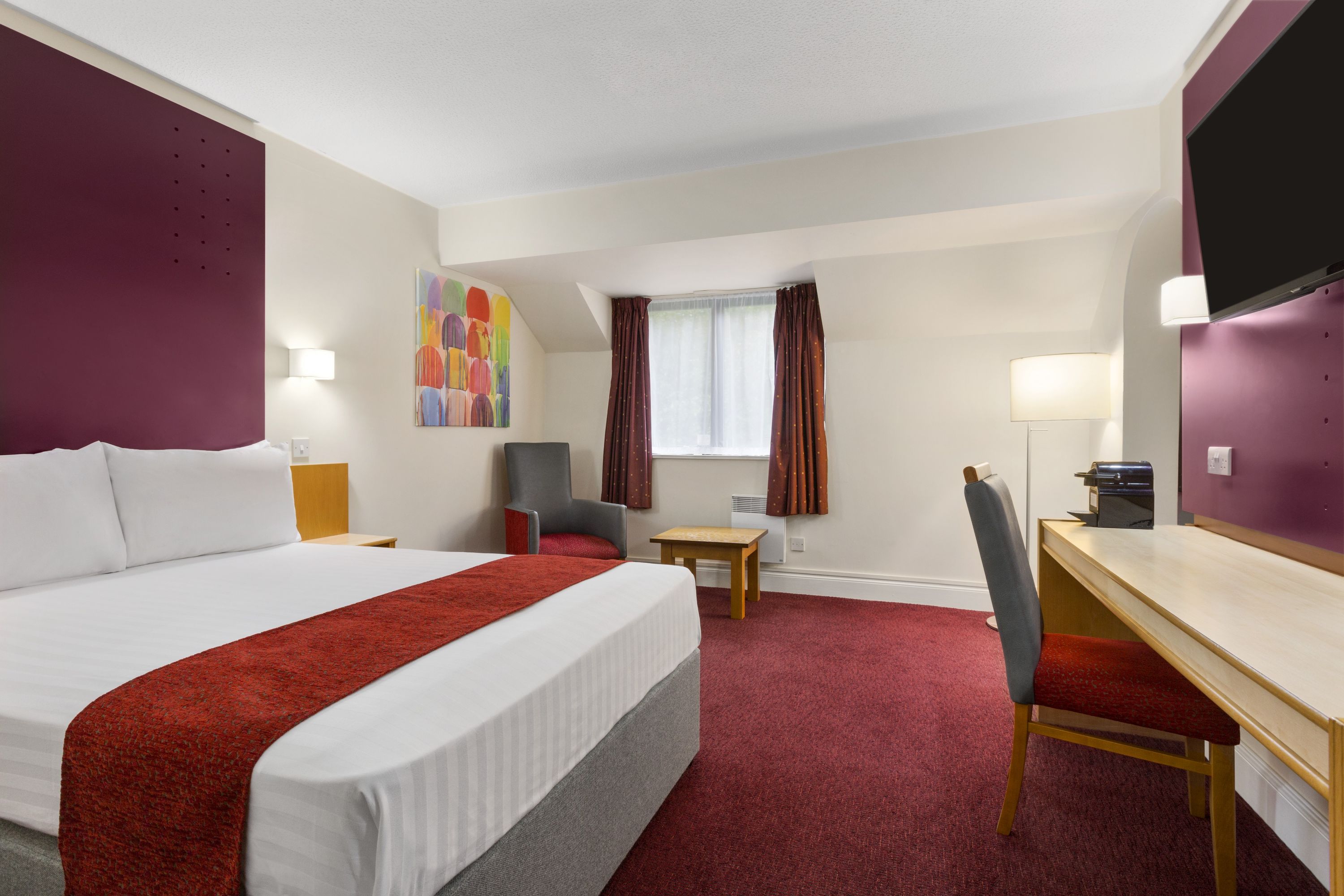 Guest room at the Days Inn by Wyndham Maidstone in Hollingbourne, Other than US/Canada
