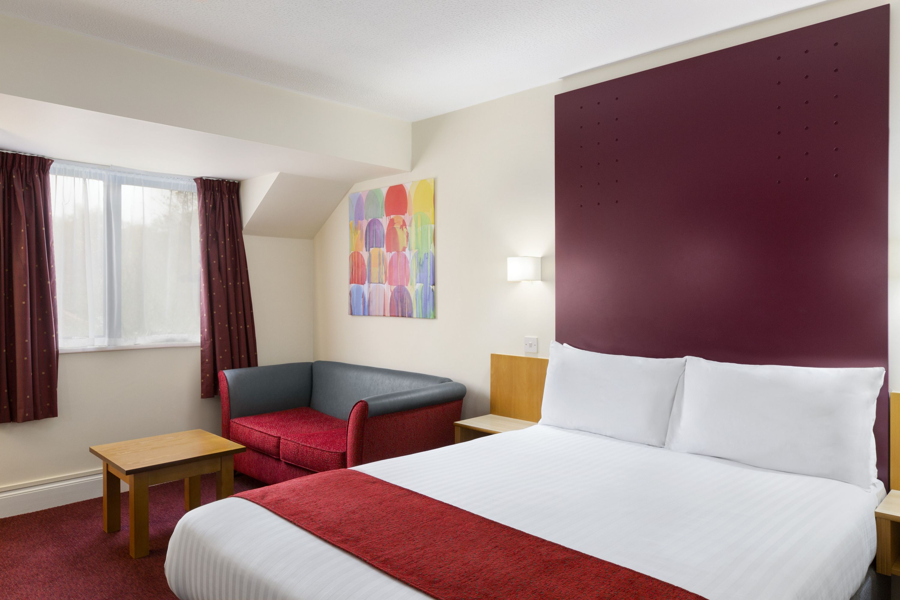 Guest room at the Days Inn by Wyndham Maidstone in Hollingbourne, Other than US/Canada