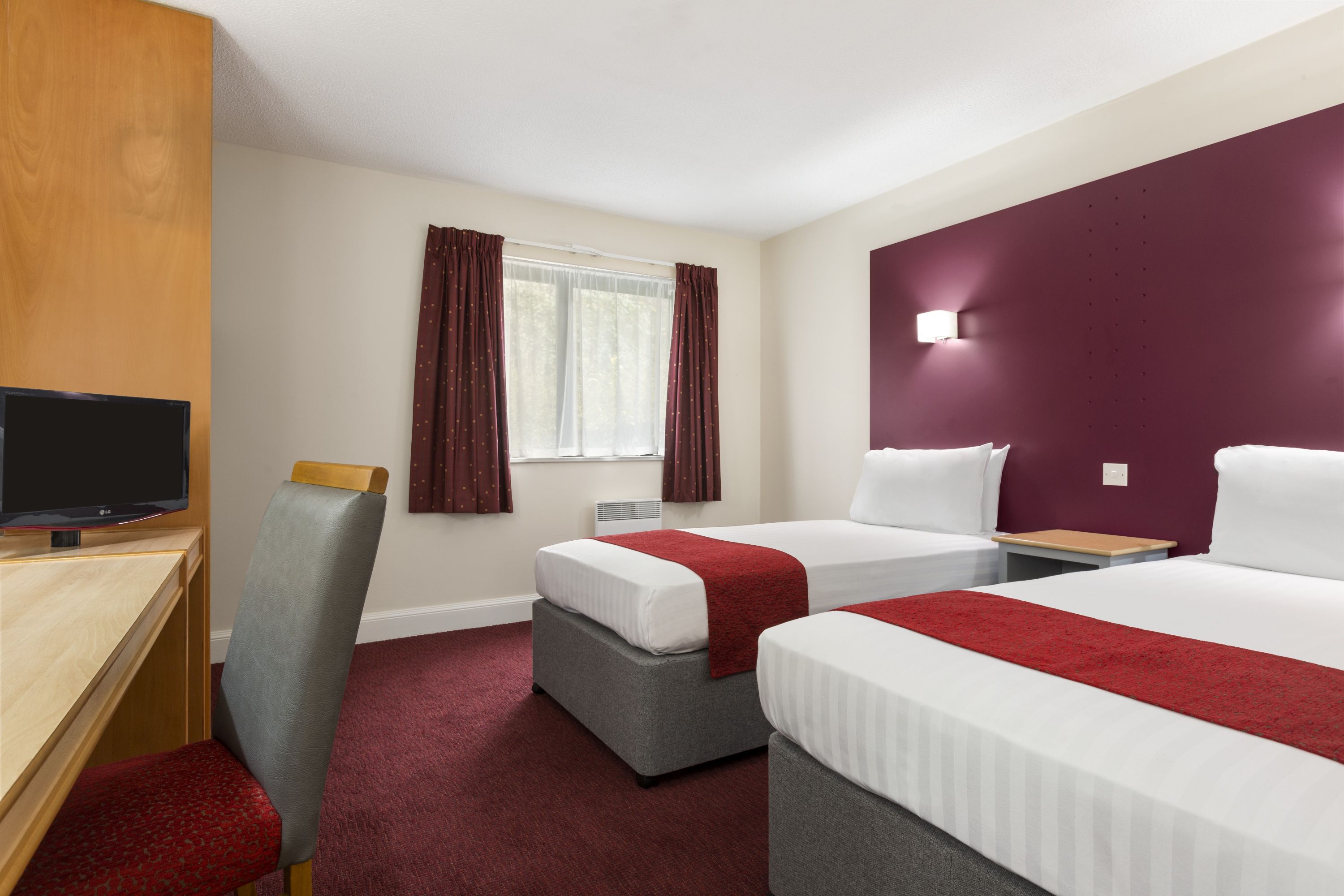 Guest room at the Days Inn by Wyndham Maidstone in Hollingbourne, Other than US/Canada