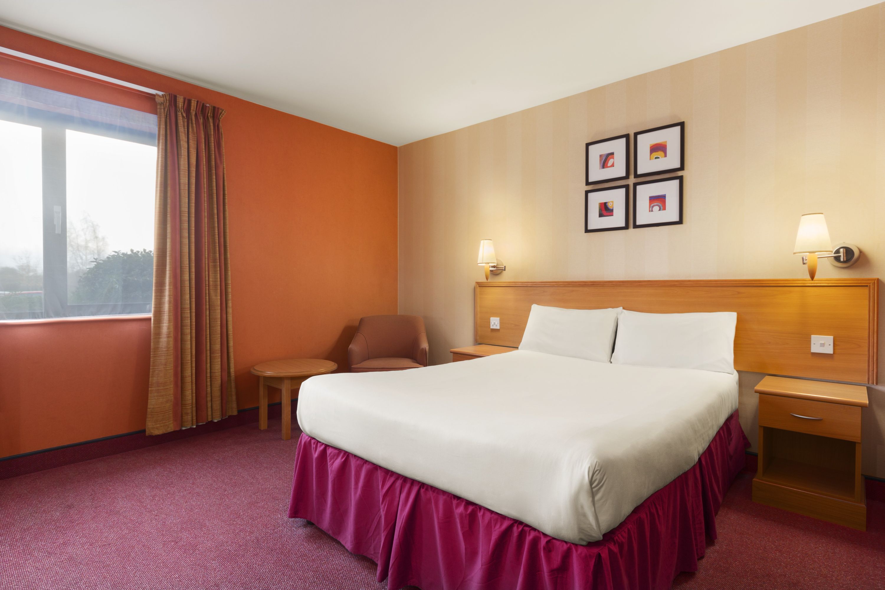 Guest room at the Days Inn by Wyndham Stevenage North in Radwell, Other than US/Canada