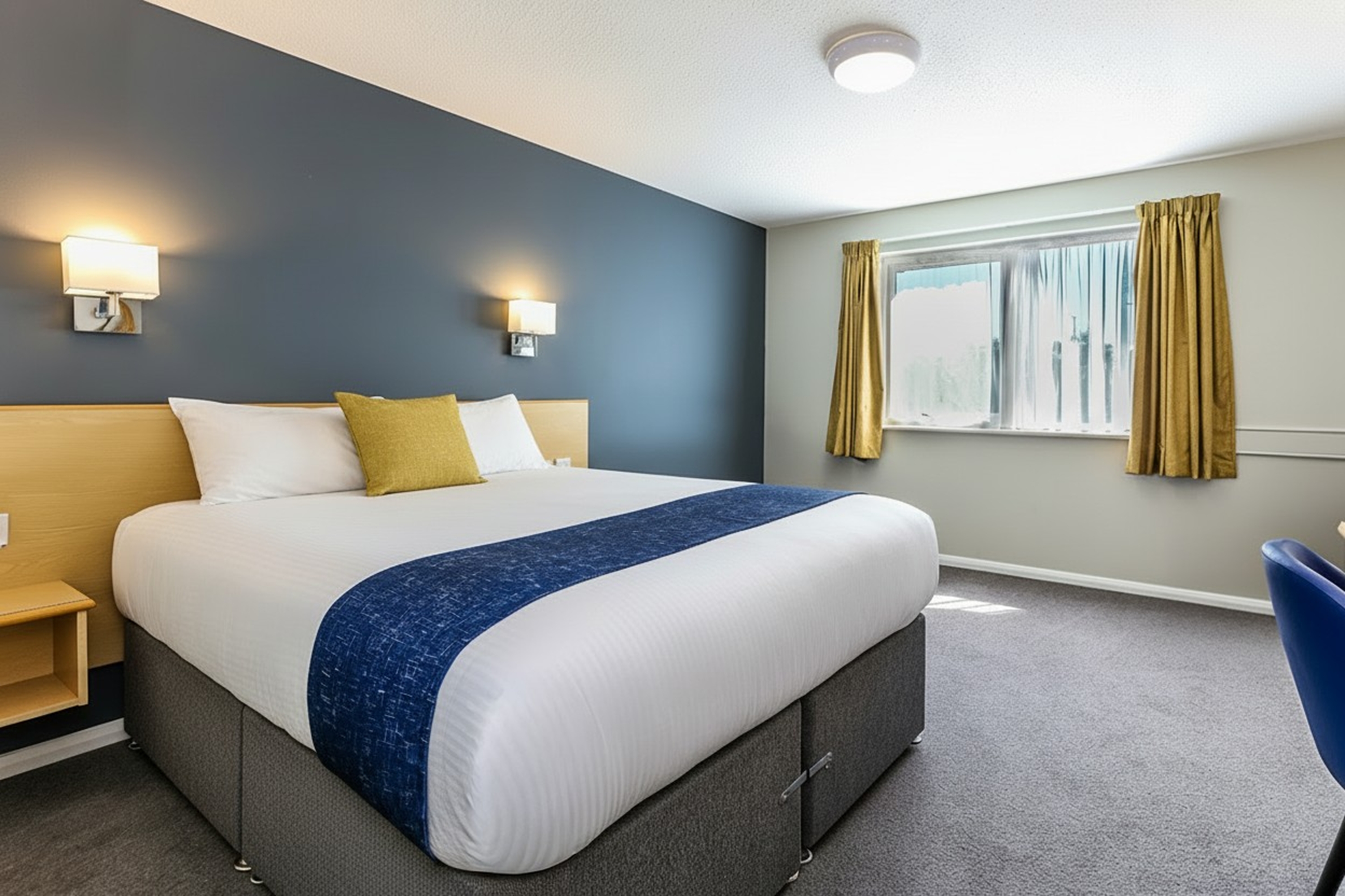 Guest room at the Days Inn by Wyndham Sheffield M1 in Sheffield, Other than US/Canada