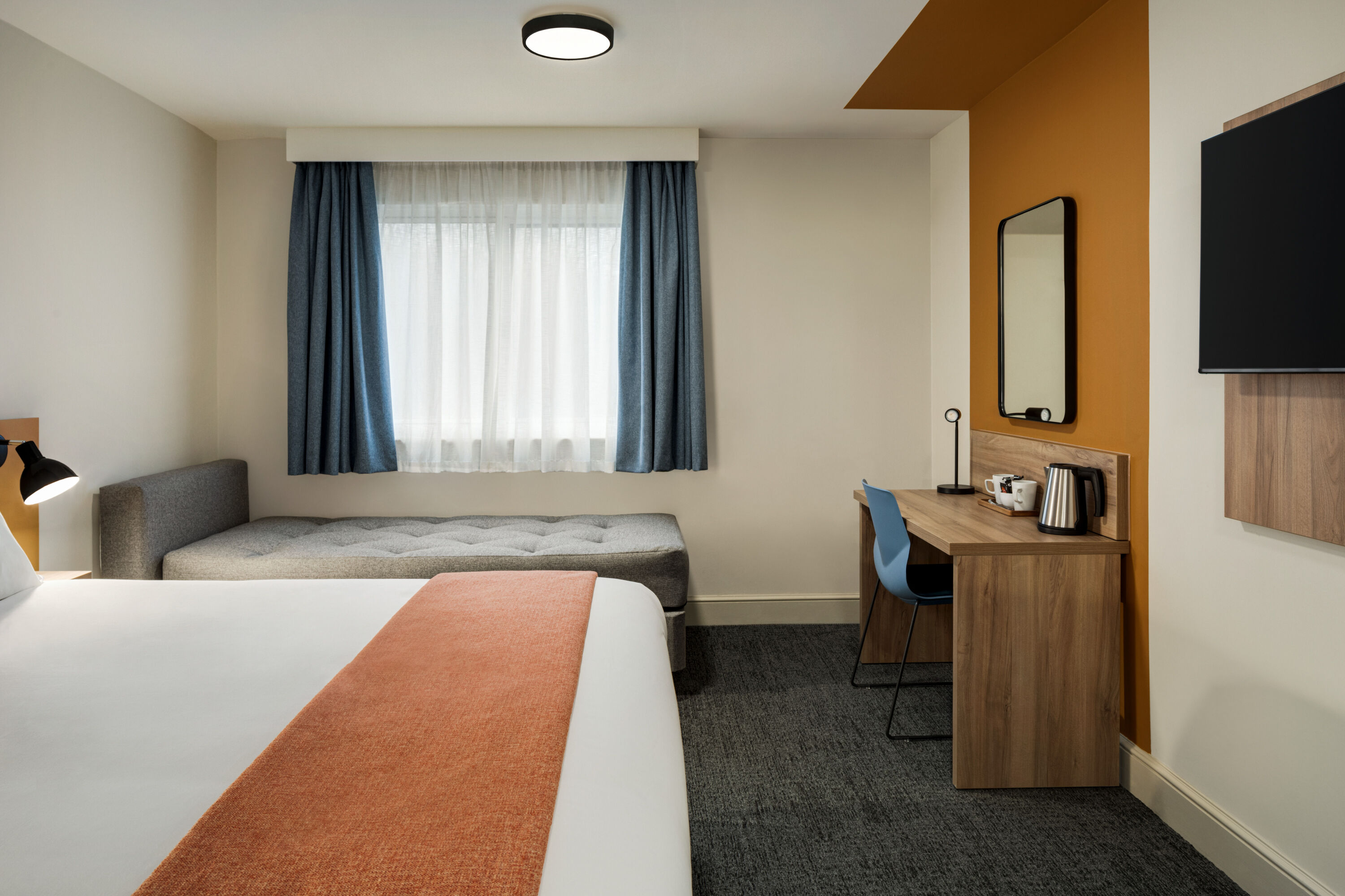 Guest room at the Days Inn by Wyndham Chesterfield Tibshelf in Tibshelf, Other than US/Canada