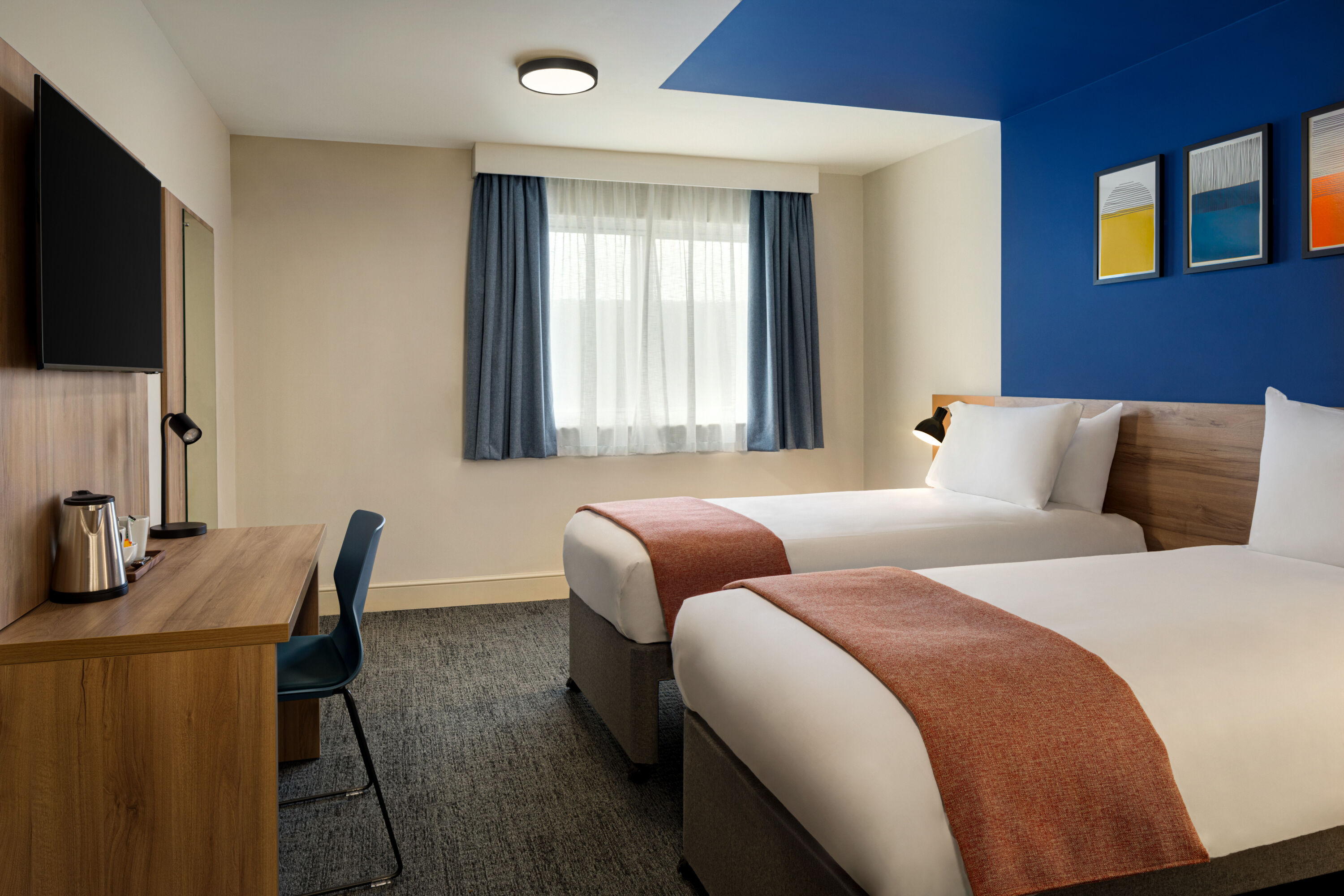 Guest room at the Days Inn by Wyndham Chesterfield Tibshelf in Tibshelf, Other than US/Canada