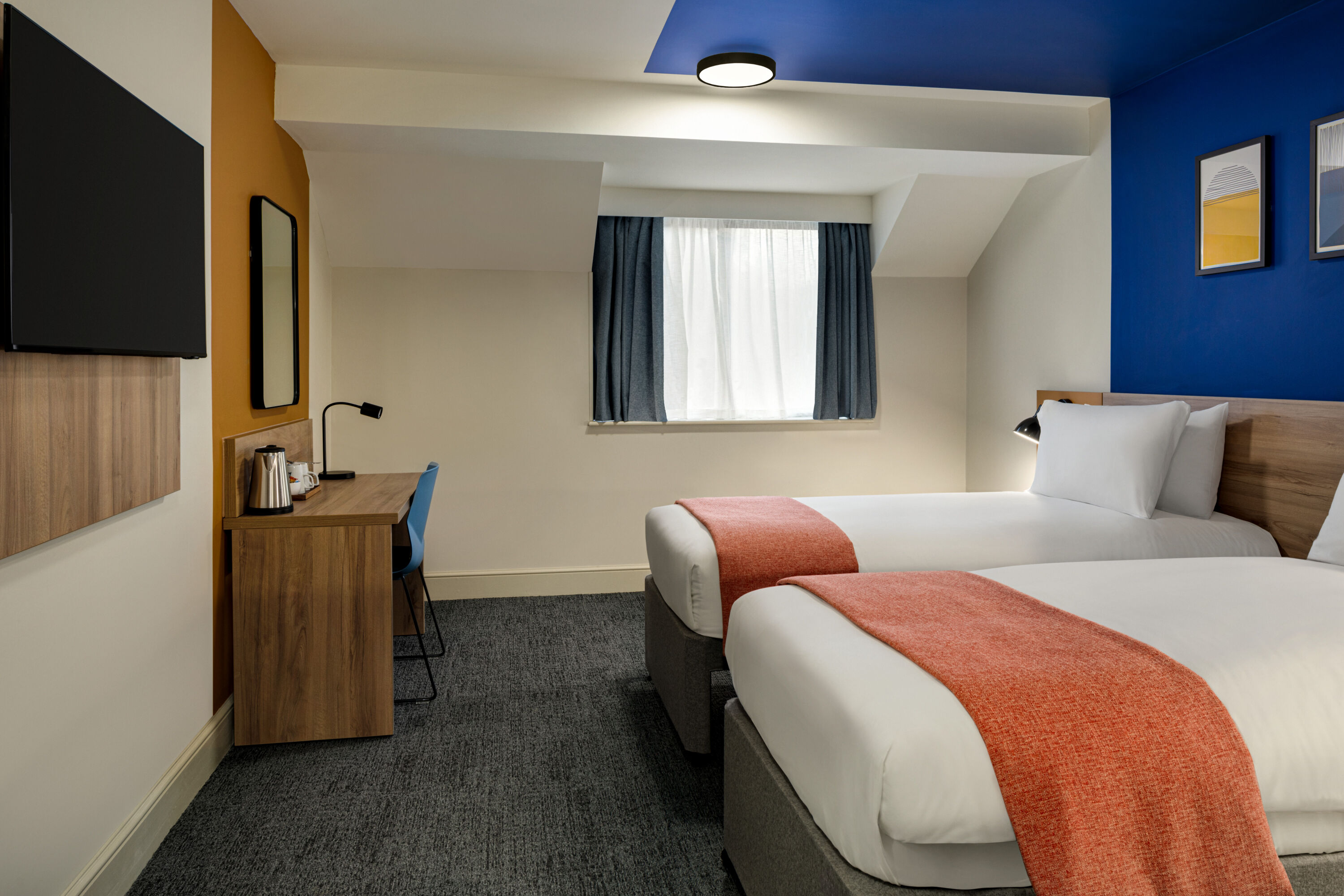 Guest room at the Days Inn by Wyndham Chesterfield Tibshelf in Tibshelf, Other than US/Canada