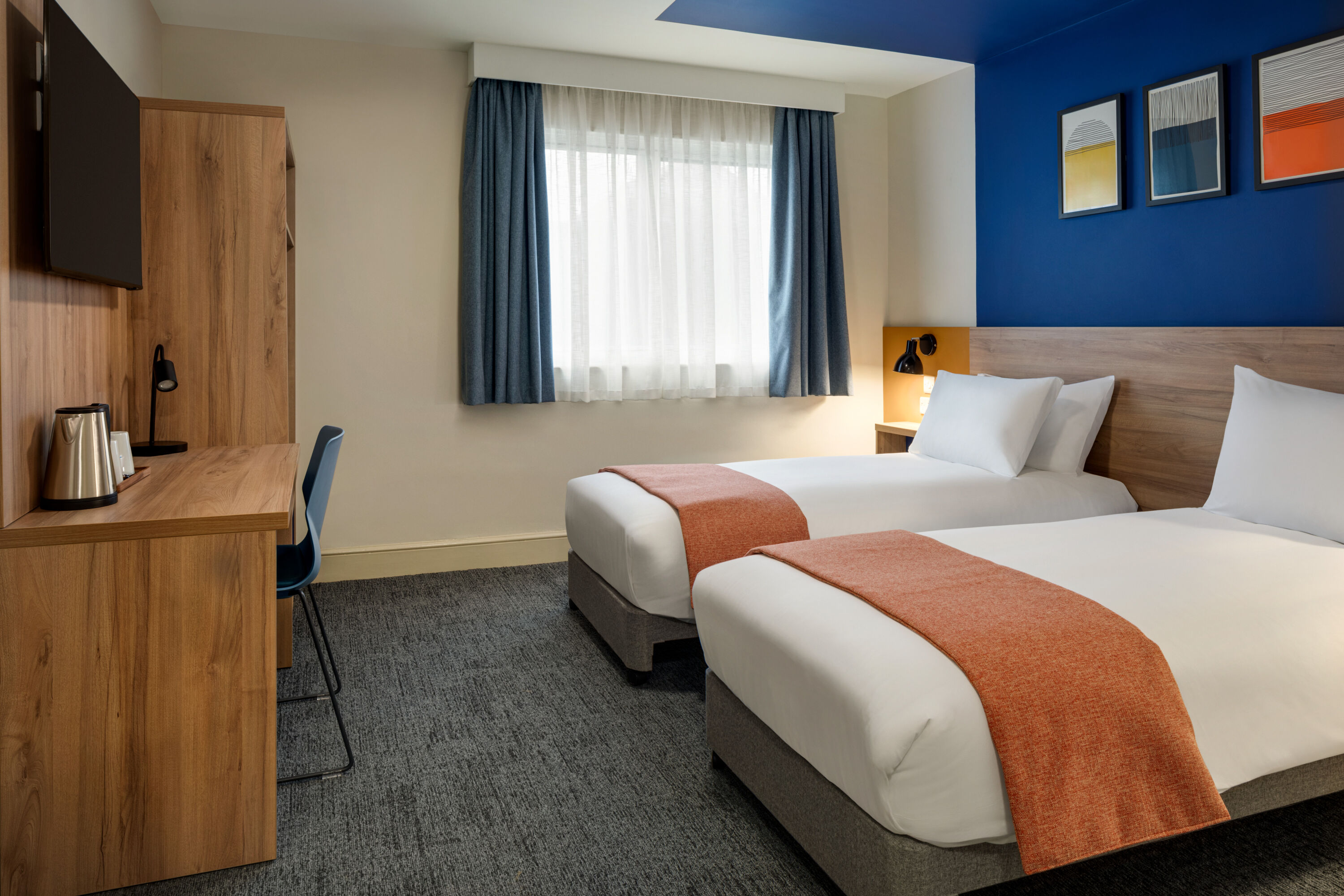 Guest room at the Days Inn by Wyndham Chesterfield Tibshelf in Tibshelf, Other than US/Canada
