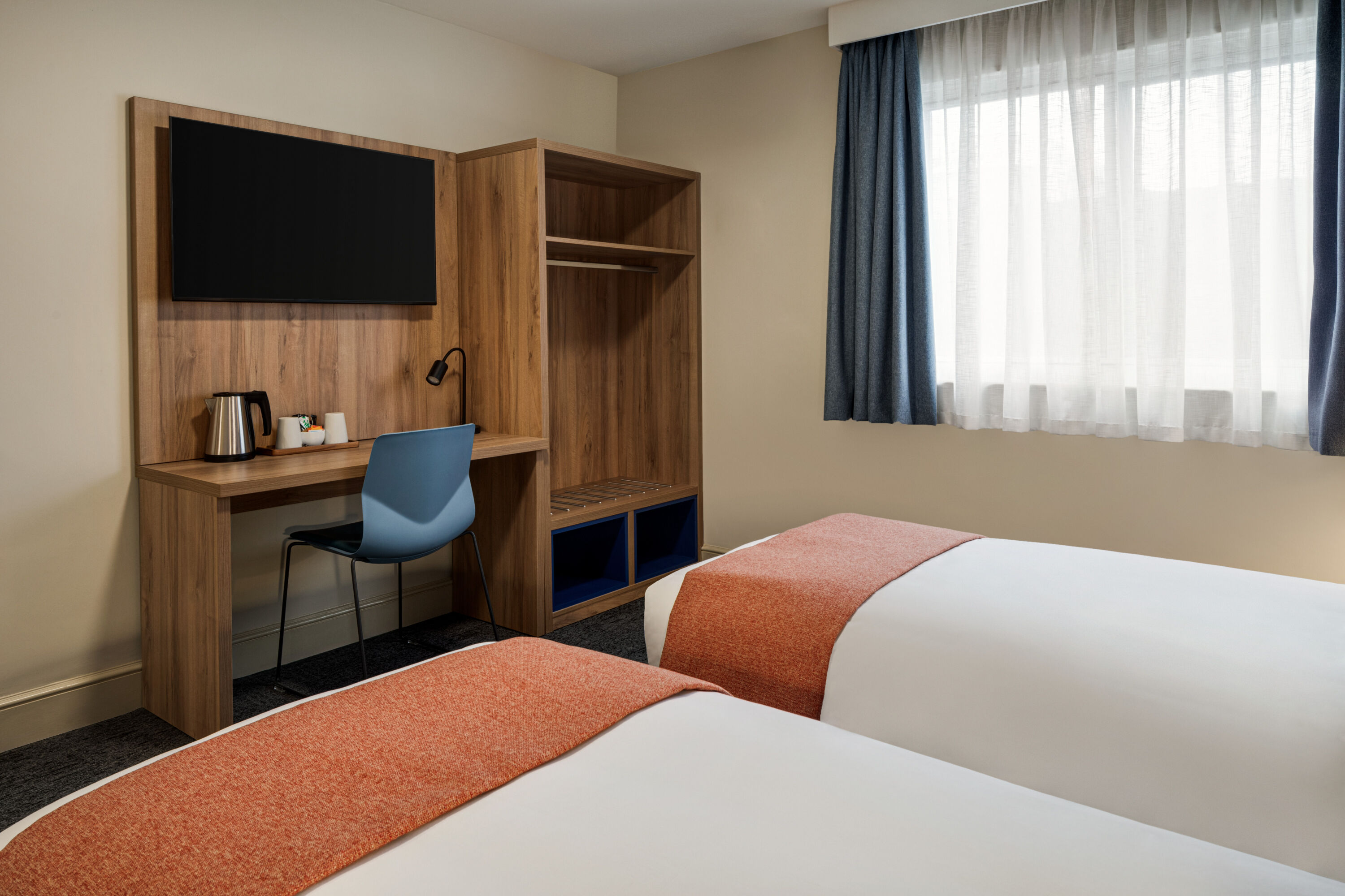 Guest room at the Days Inn by Wyndham Chesterfield Tibshelf in Tibshelf, Other than US/Canada