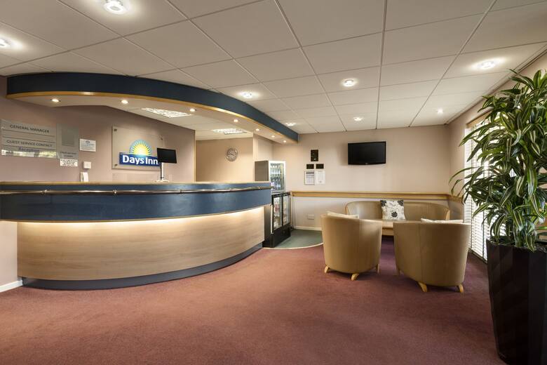 Days Inn Bradford M62 hotel lobby in Yorkshire, Other than US/Canada