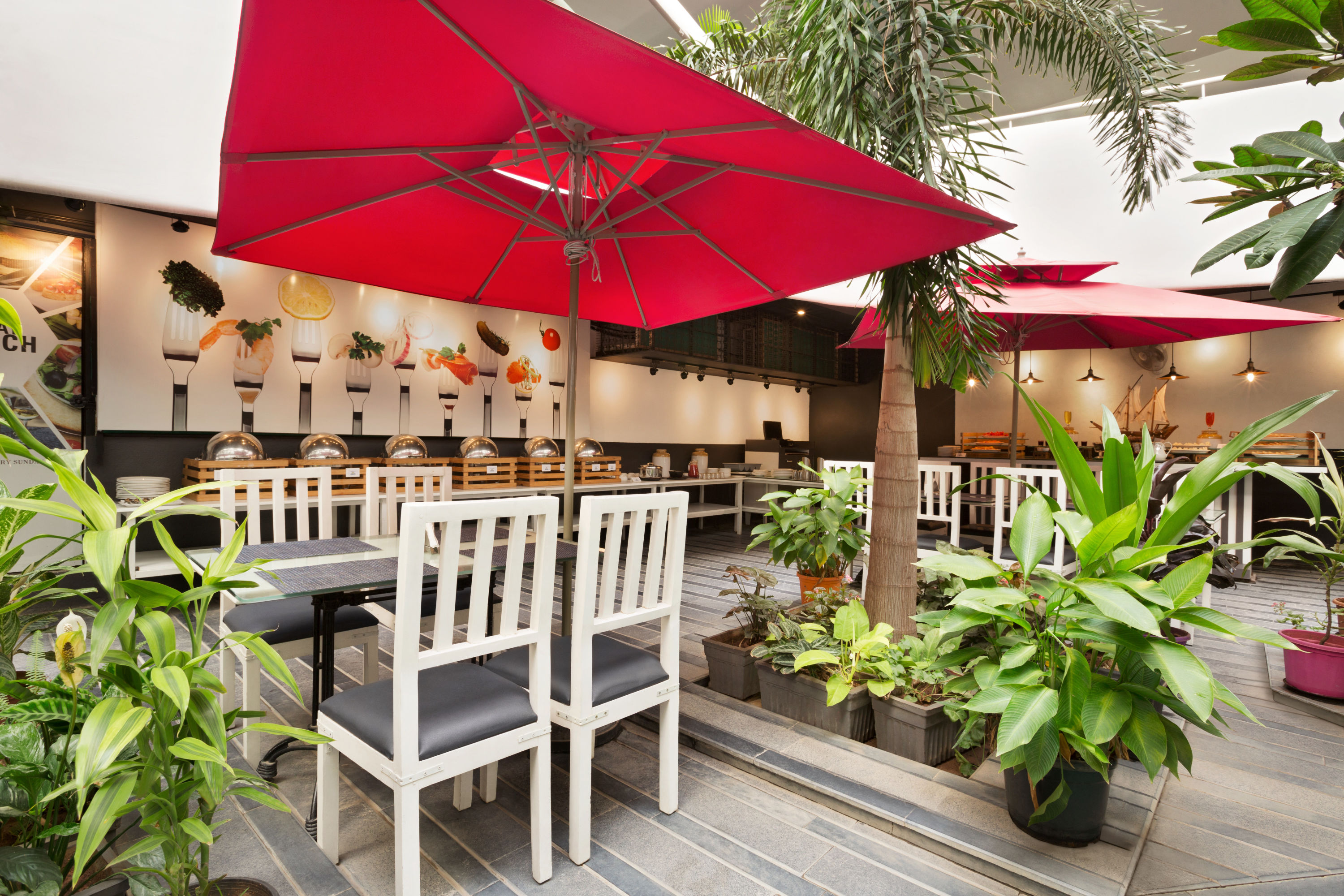 Days Inn & Suites by Wyndham Bengaluru Whitefield restaurant breakfast area with seating in Bangalore, Other than US/Canada