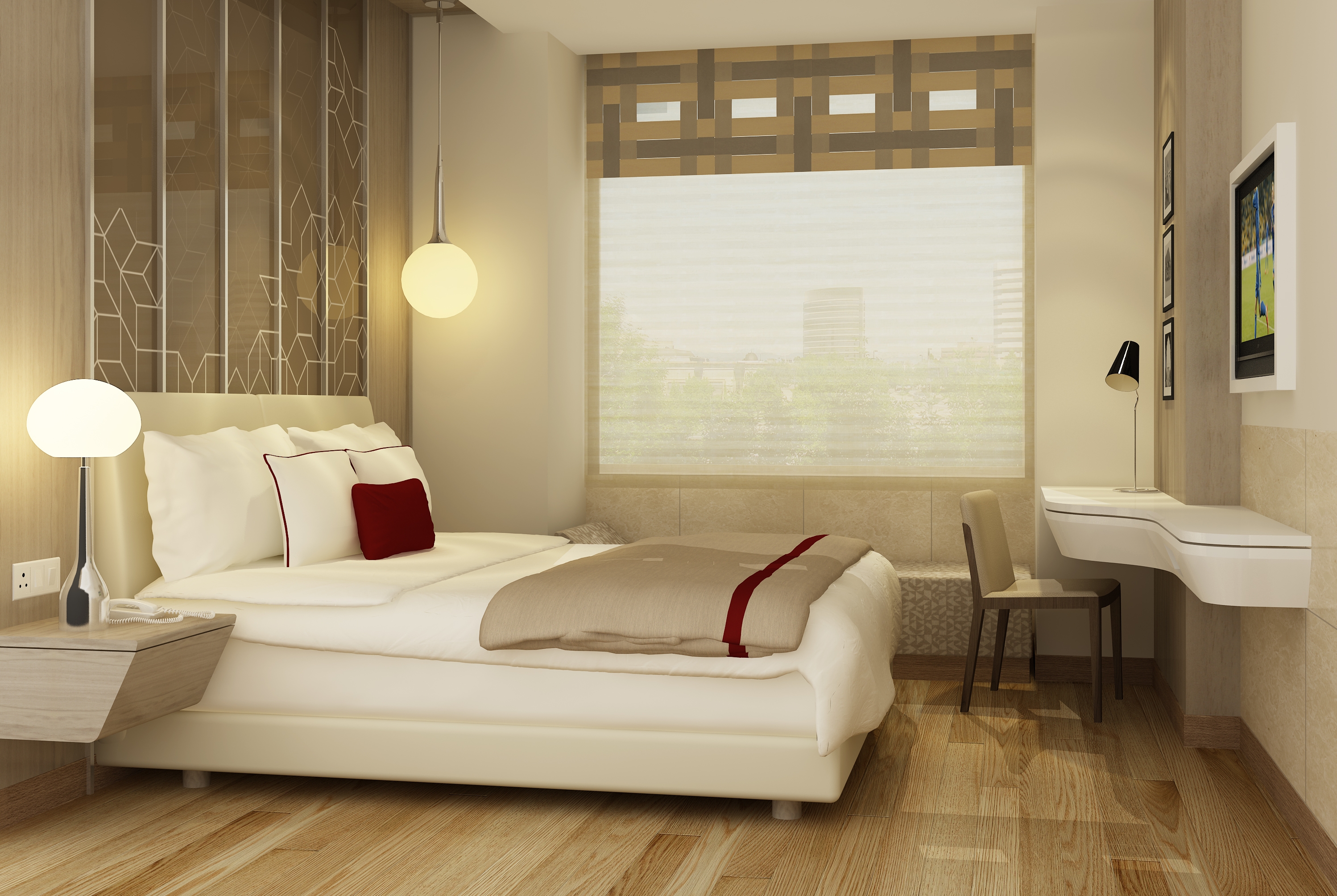 Guest room at the Days Hotel by Wyndham Jaipur Tonk Road in Jaipur, Other than US/Canada