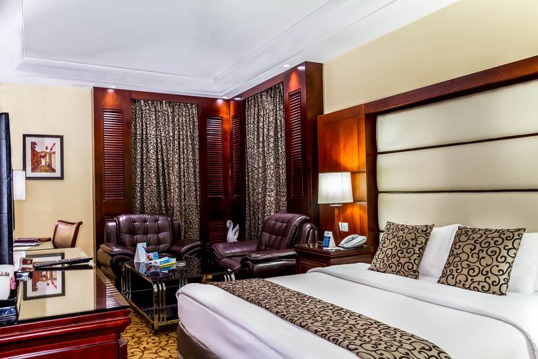 Guest room at the Days Inn Hotel Suites Amman in Amman, Other than US/Canada