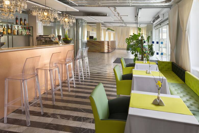 Bar at Days Hotel Riga VEF in Riga, Other than US/Canada
