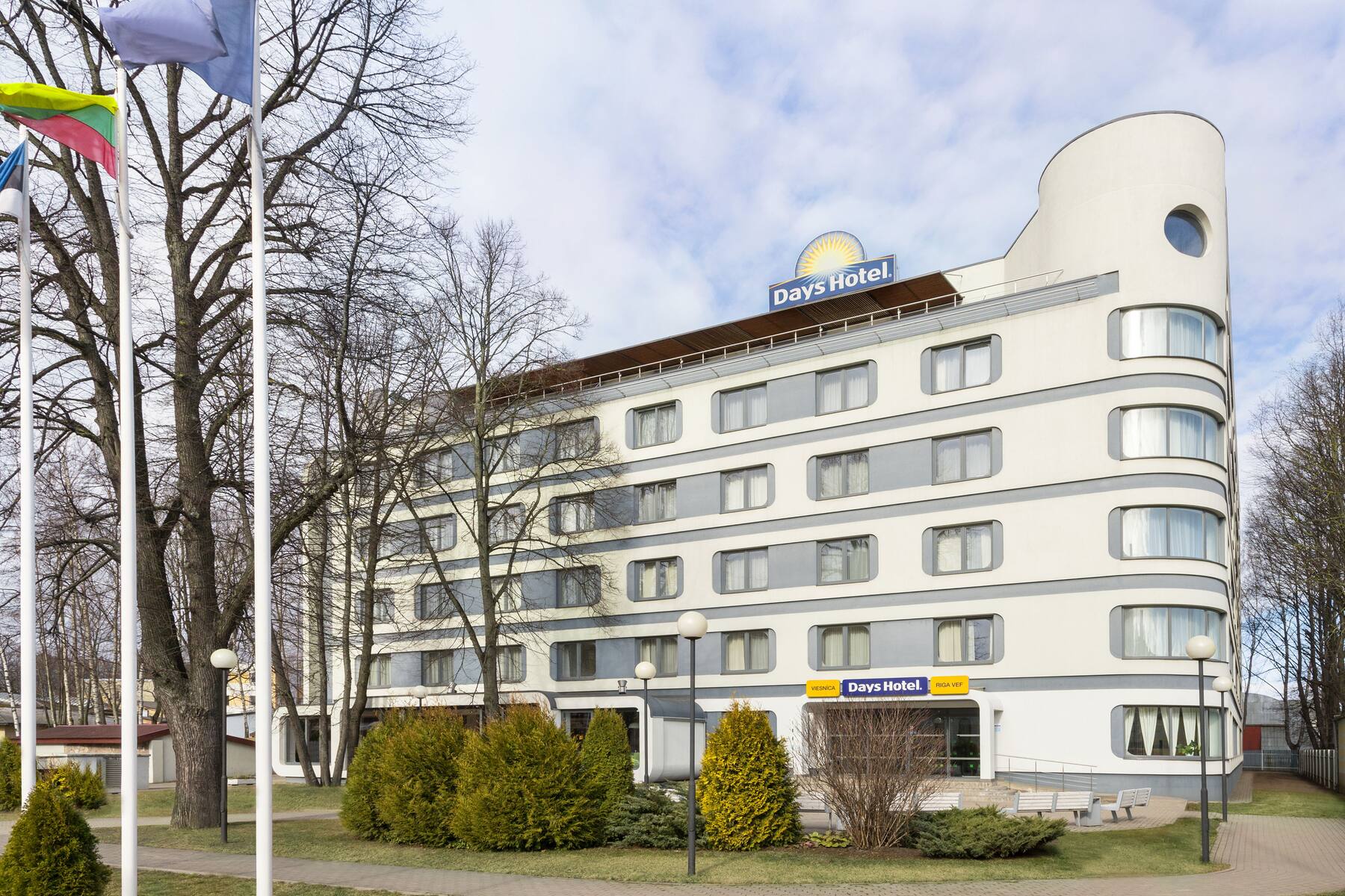 Exterior of Days Hotel Riga VEF hotel in Riga, Other than US/Canada Exterior of Days Hotel Riga VEF hotel in Riga, Other than US/Canada
