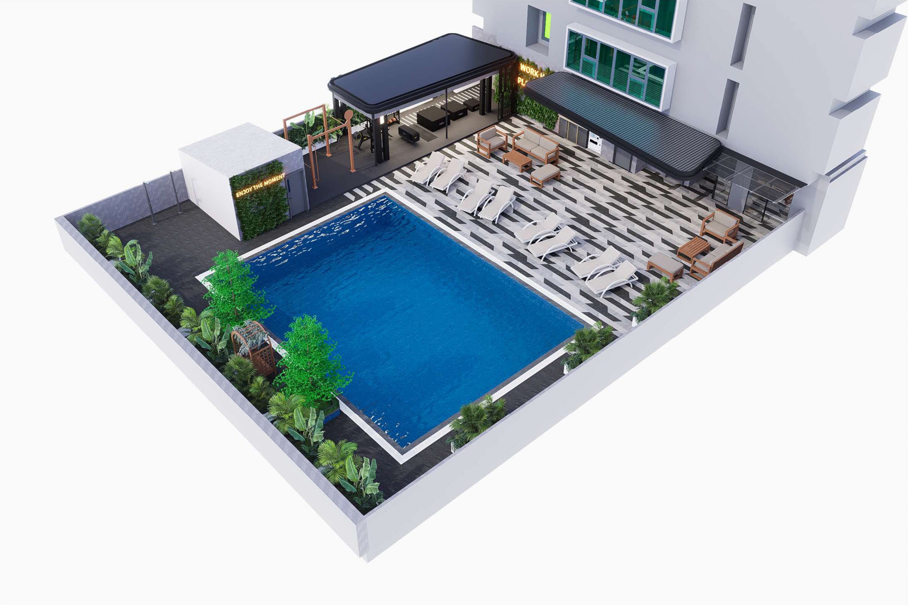 Pool at the Days Inn by Wyndham Singapore Novena in Singapore, Other than US/Canada