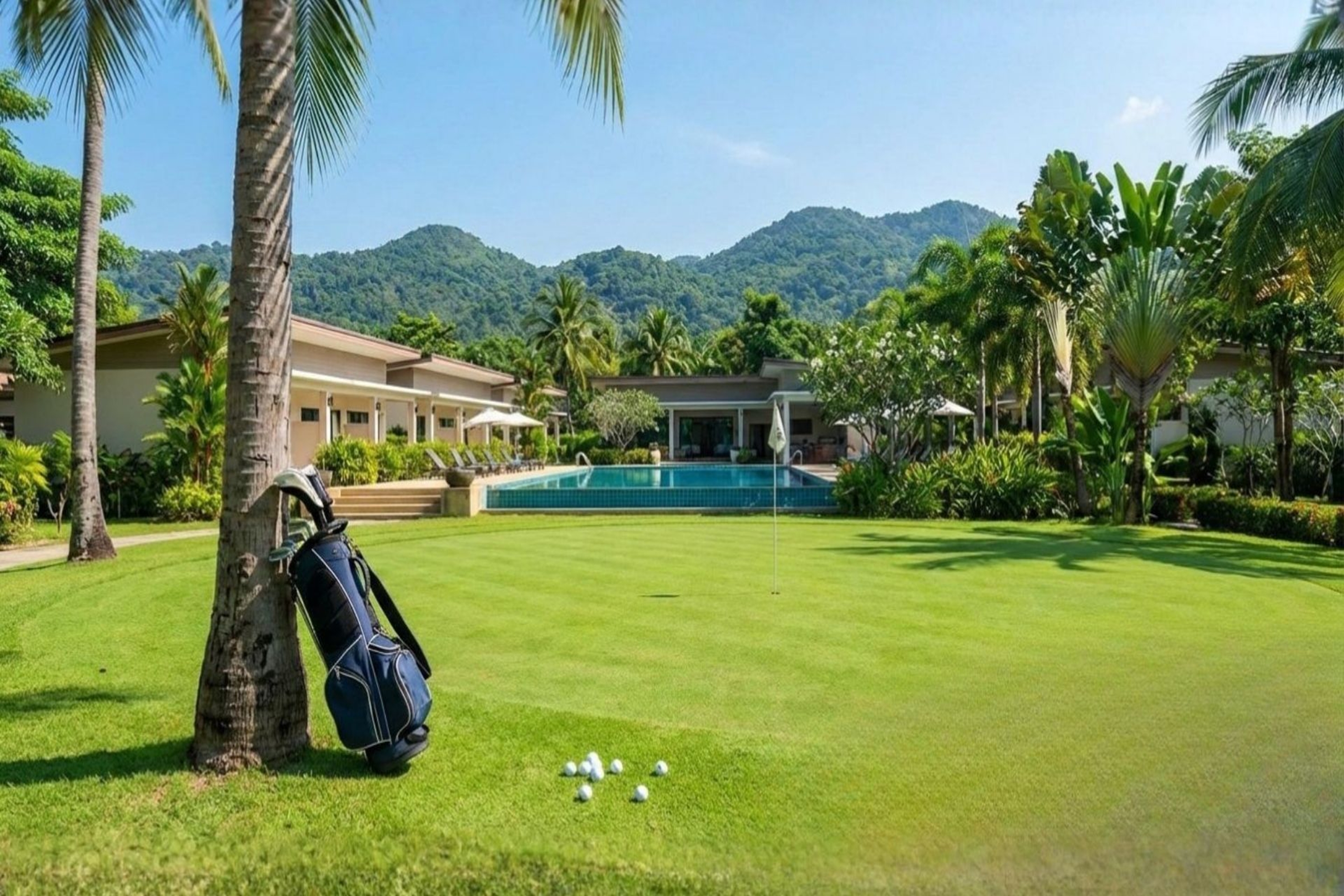 Golf course at Days Hotel by Wyndham Rayong Banchang in Ban Chang, Other than US/Canada