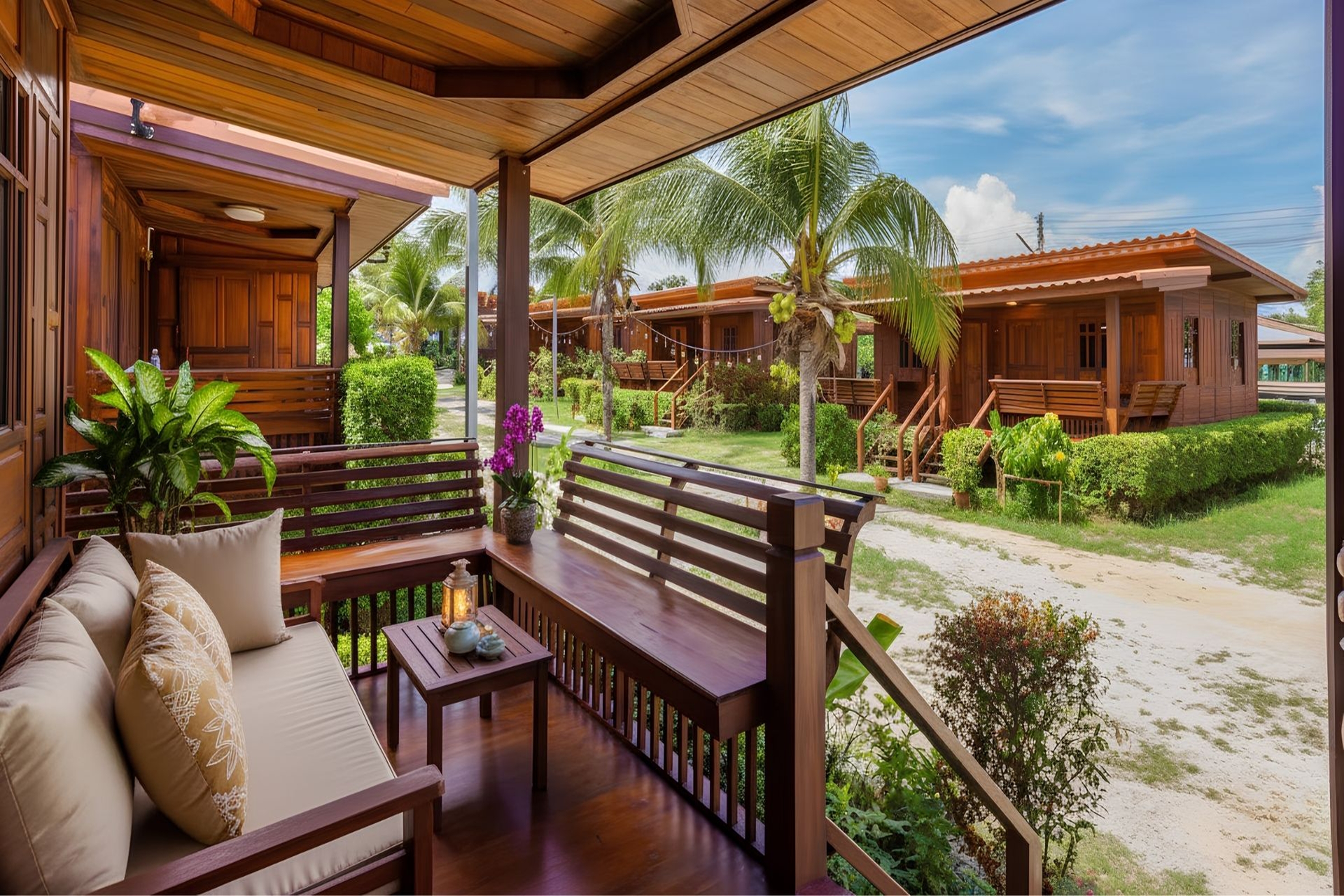 Guest room patio at the Days Hotel by Wyndham Rayong Banchang in Ban Chang, Other than US/Canada