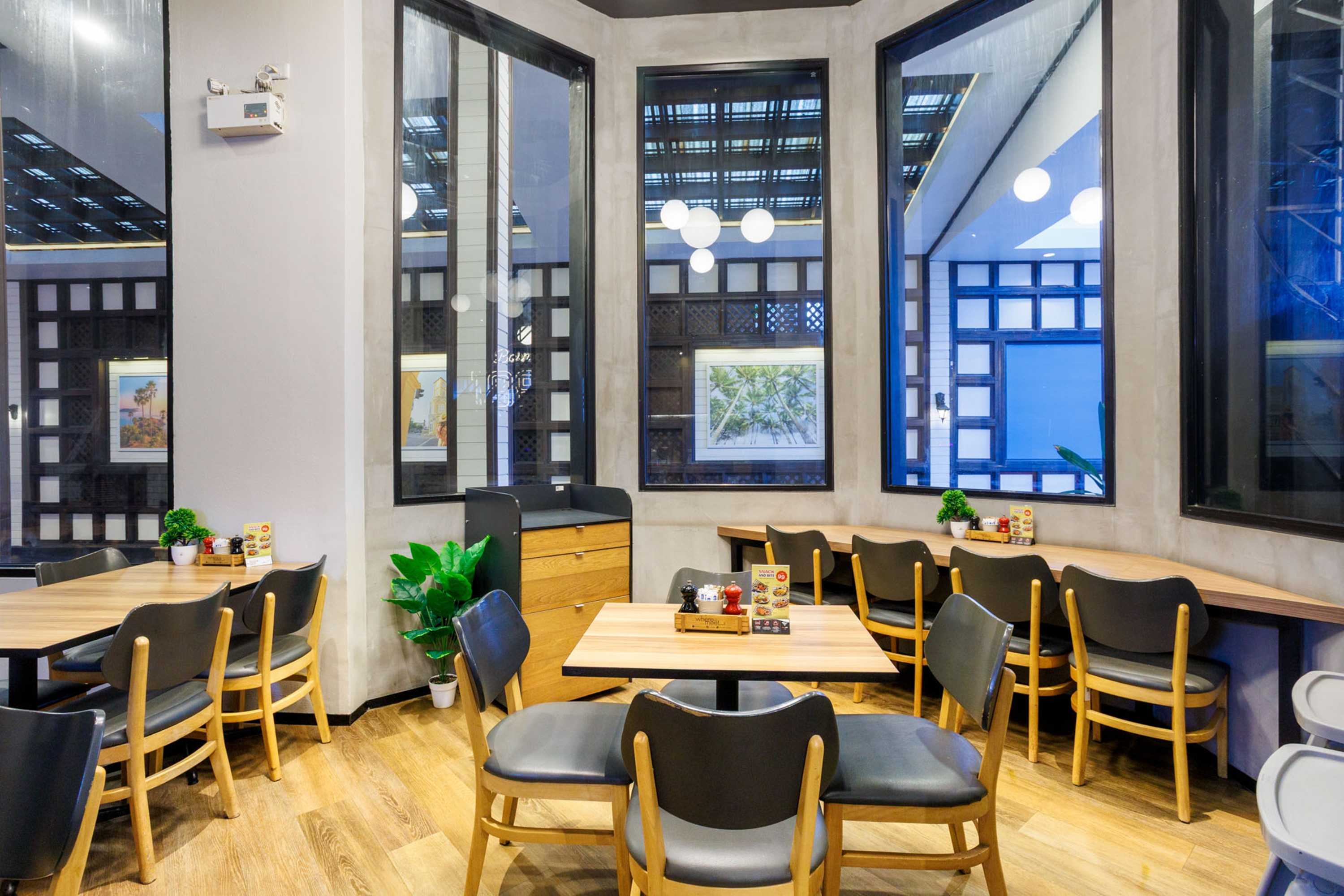 Days Inn by Wyndham Patong Beach Phuket restaurant breakfast area with seating in Phuket, Other than US/Canada