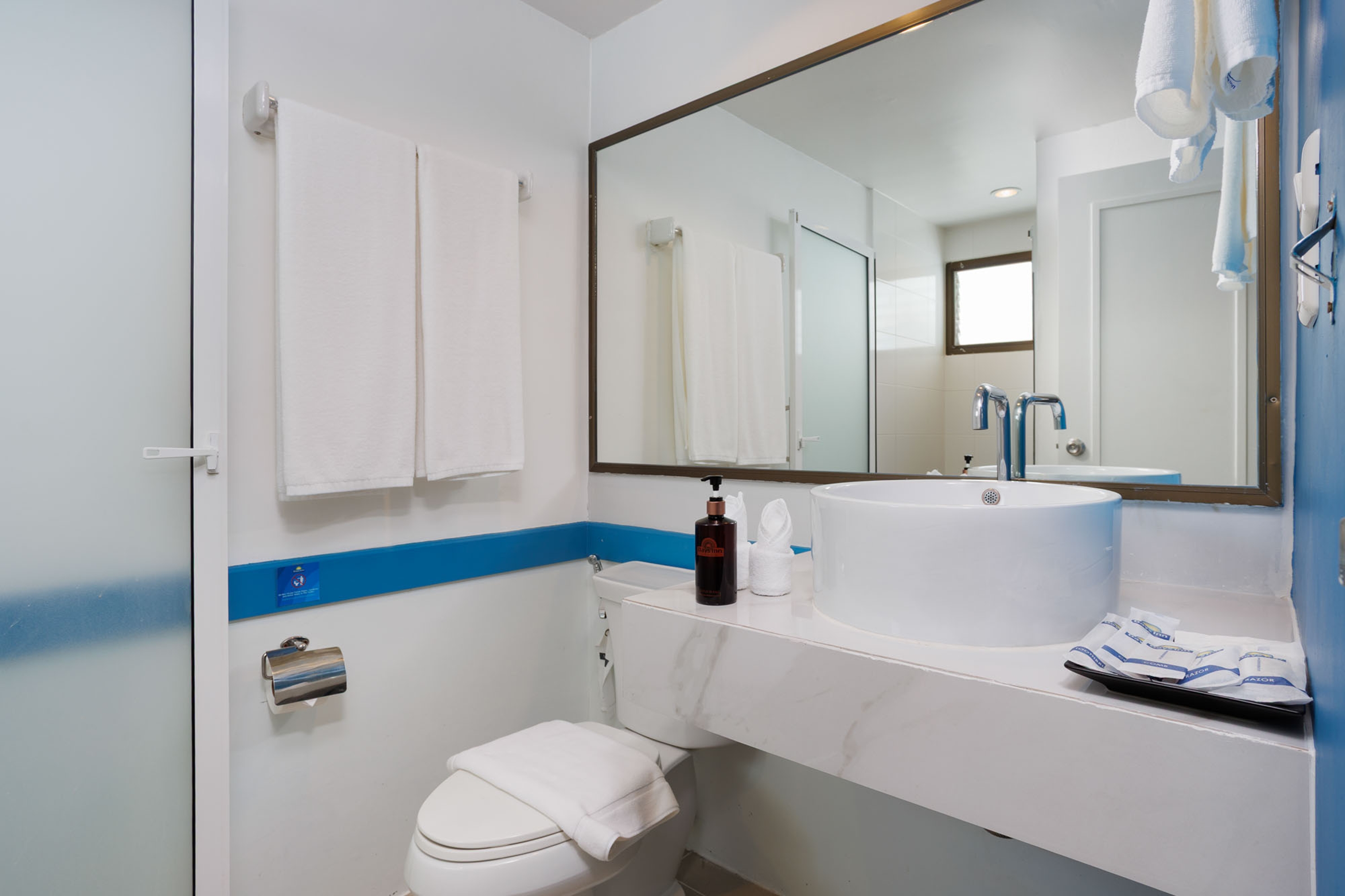 Guest room bath at the Days Inn by Wyndham Patong Beach Phuket in Phuket, Other than US/Canada