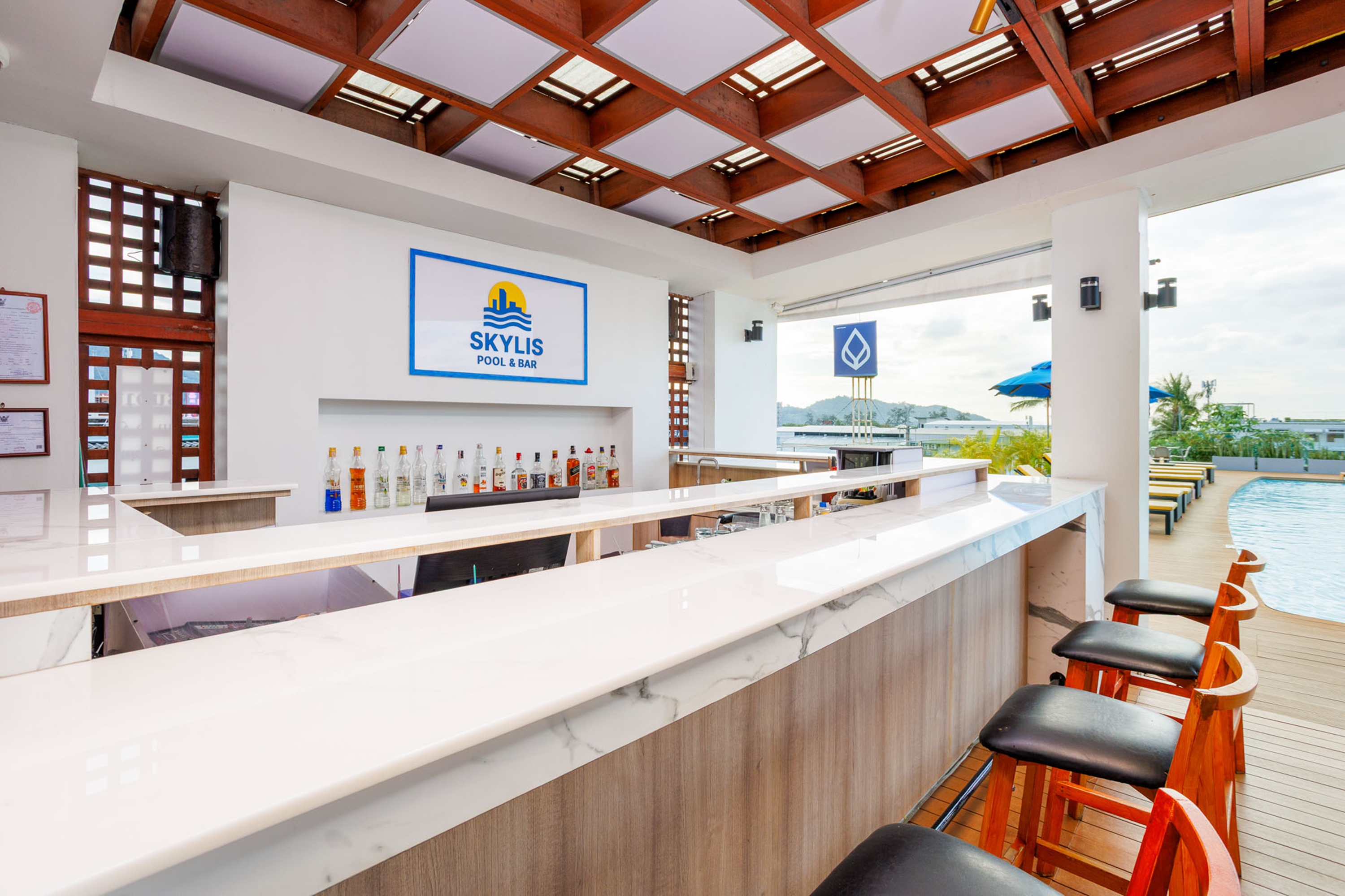 Pool bar at the Days Inn by Wyndham Patong Beach Phuket in Phuket, Other than US/Canada