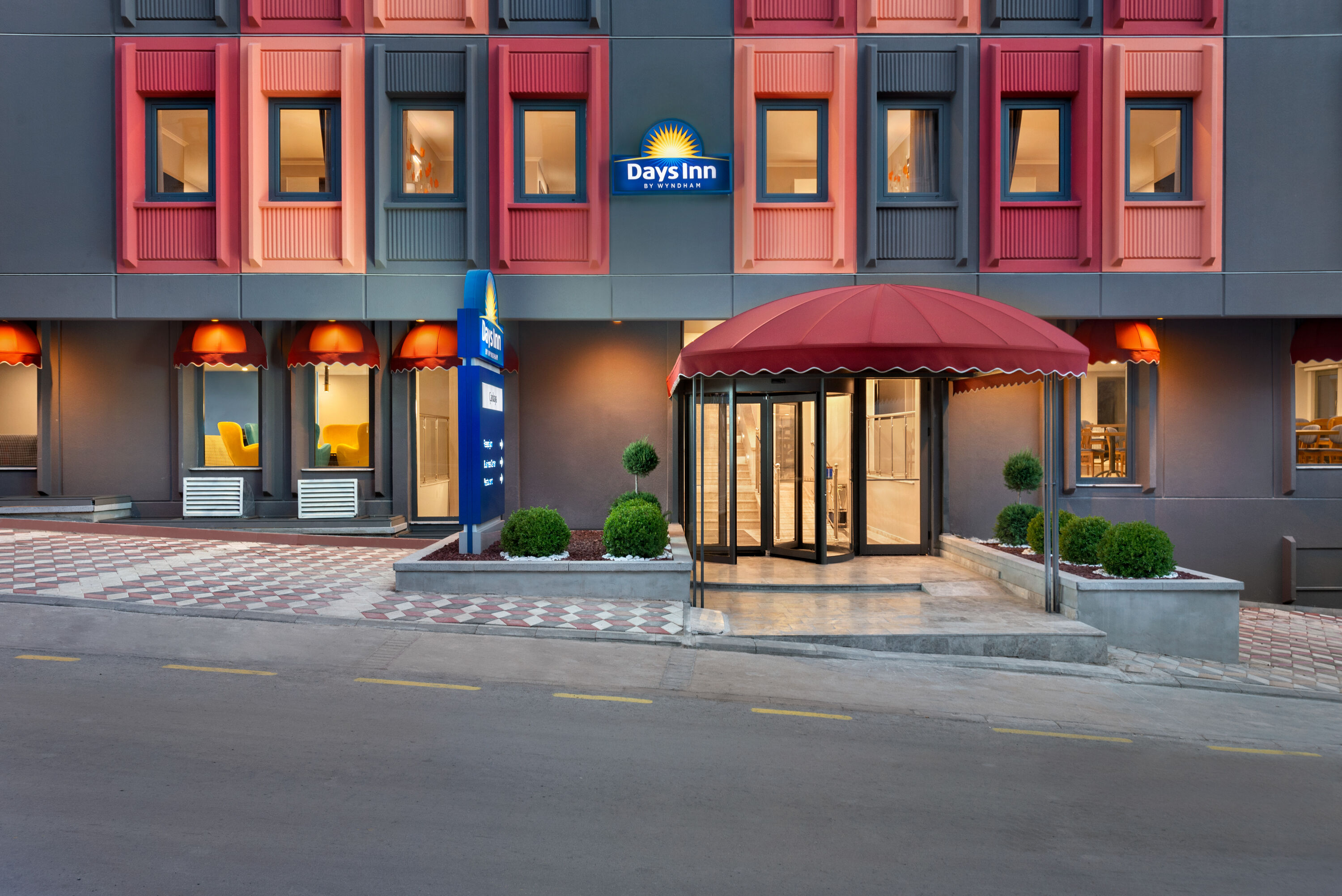 Aerial View of Days Hotel by Wyndham Cankaya hotel in Ankara, Other than US/Canada