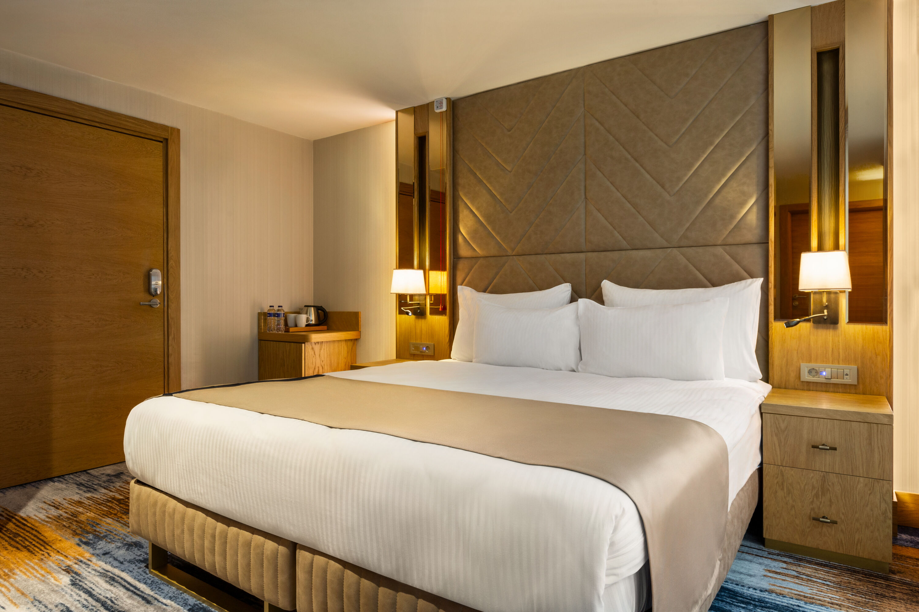 Guest room at the Days Inn by Wyndham Istanbul Bomonti in Istanbul, Other than US/Canada