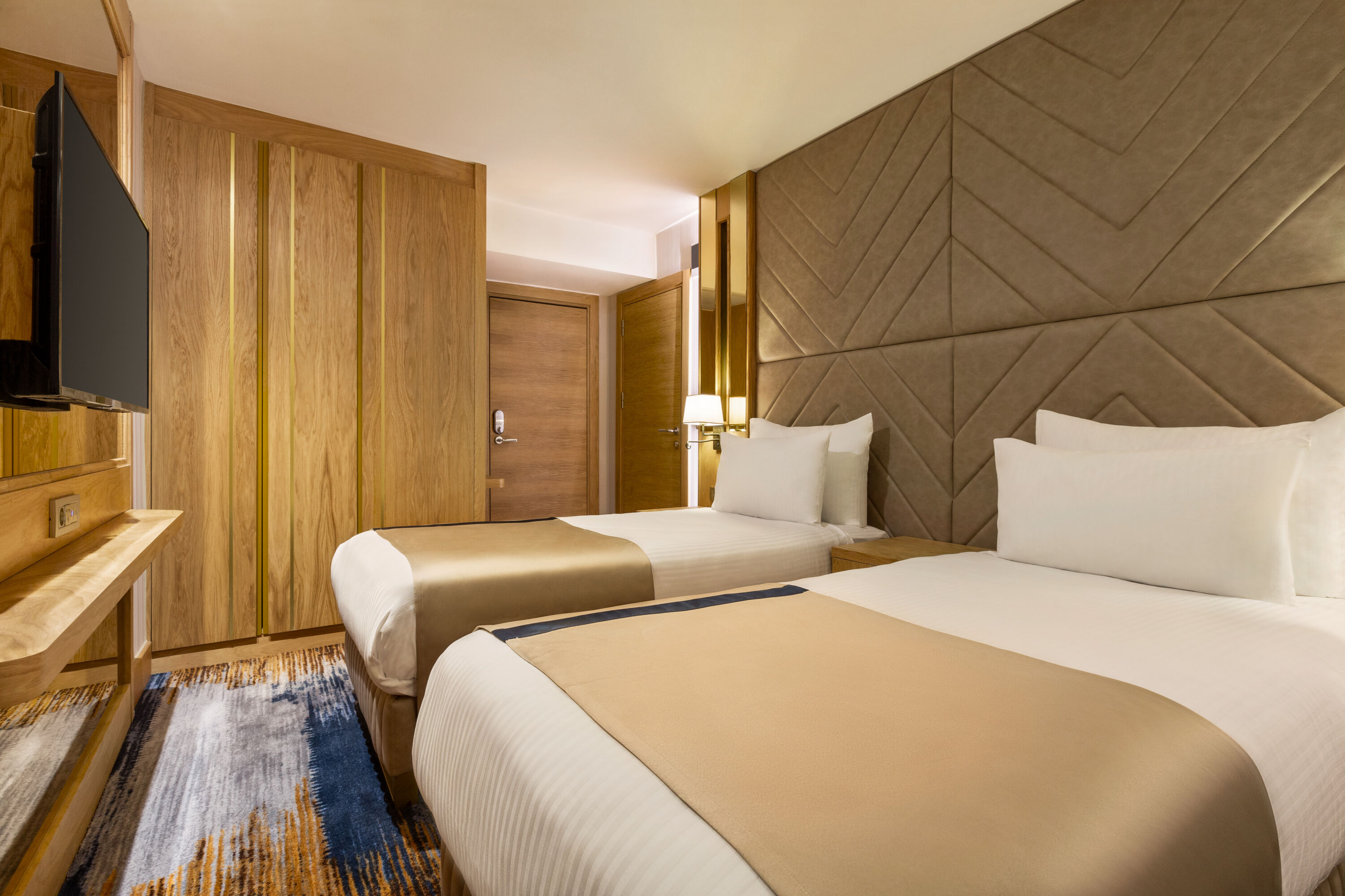 Guest room at the Days Inn by Wyndham Istanbul Bomonti in Istanbul, Other than US/Canada