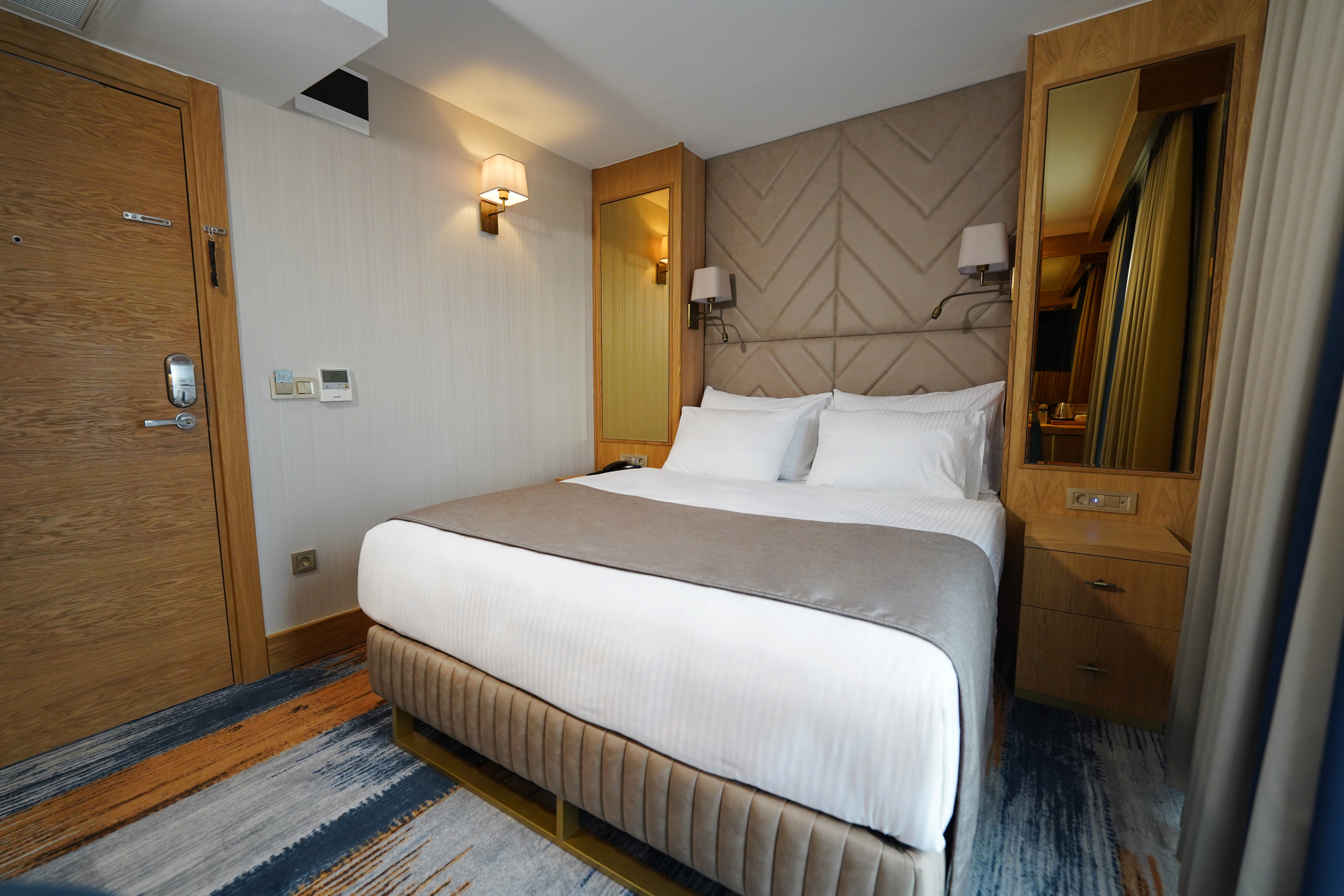 Guest room at the Days Inn by Wyndham Istanbul Bomonti in Istanbul, Other than US/Canada
